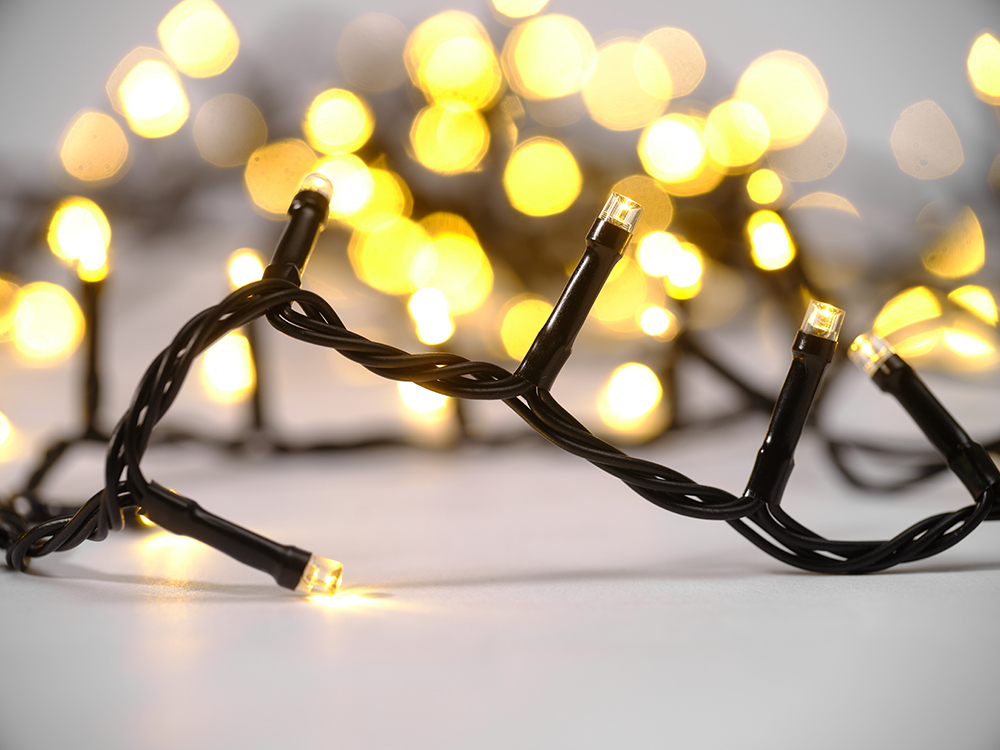 Enne Twinkle koristevalosarja, 400 LED, 10 m, lämmin valkoinen