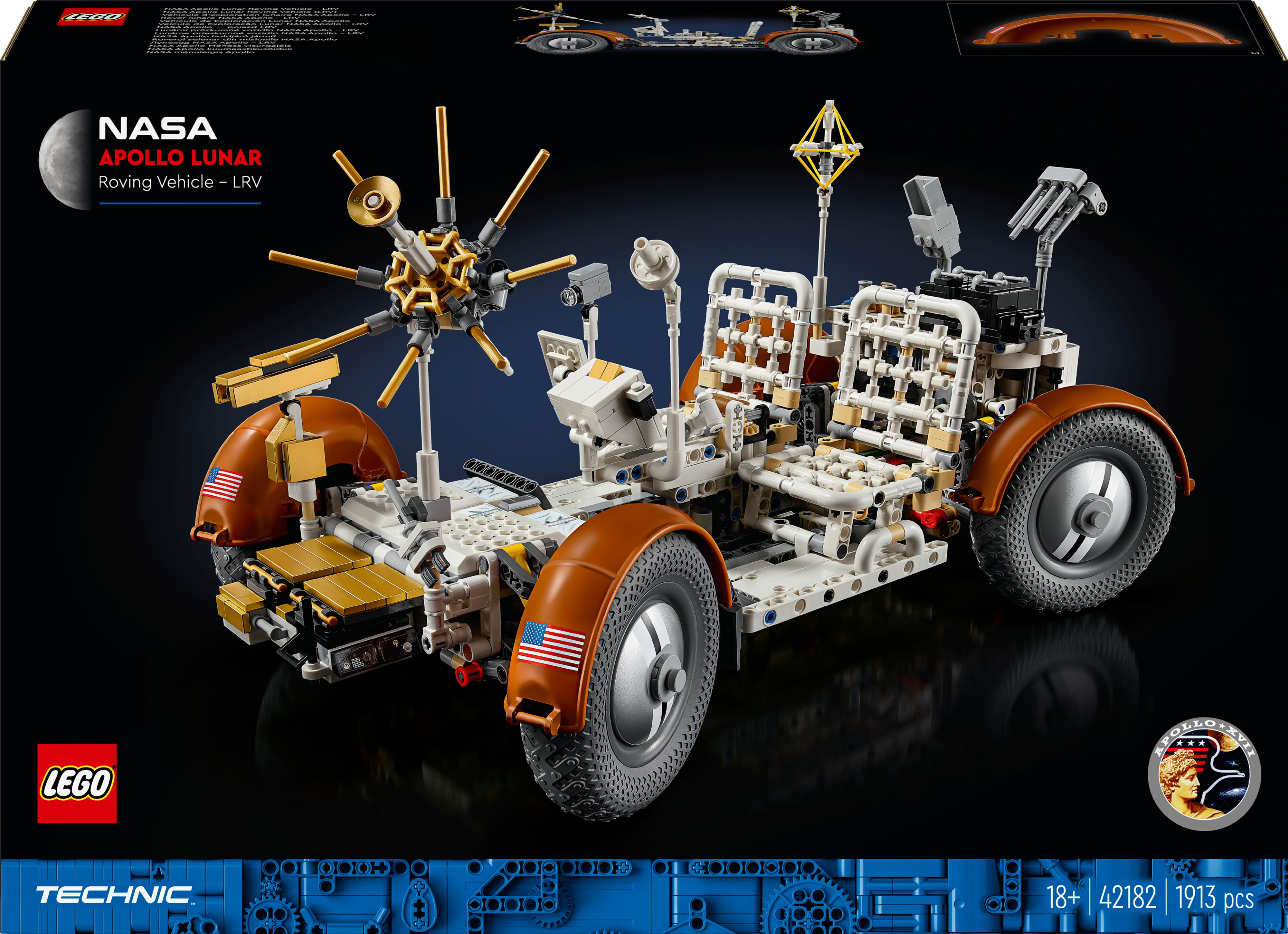 LEGO Technic 42182 - NASA Apollo – kuuauto – Verkkokauppa.com