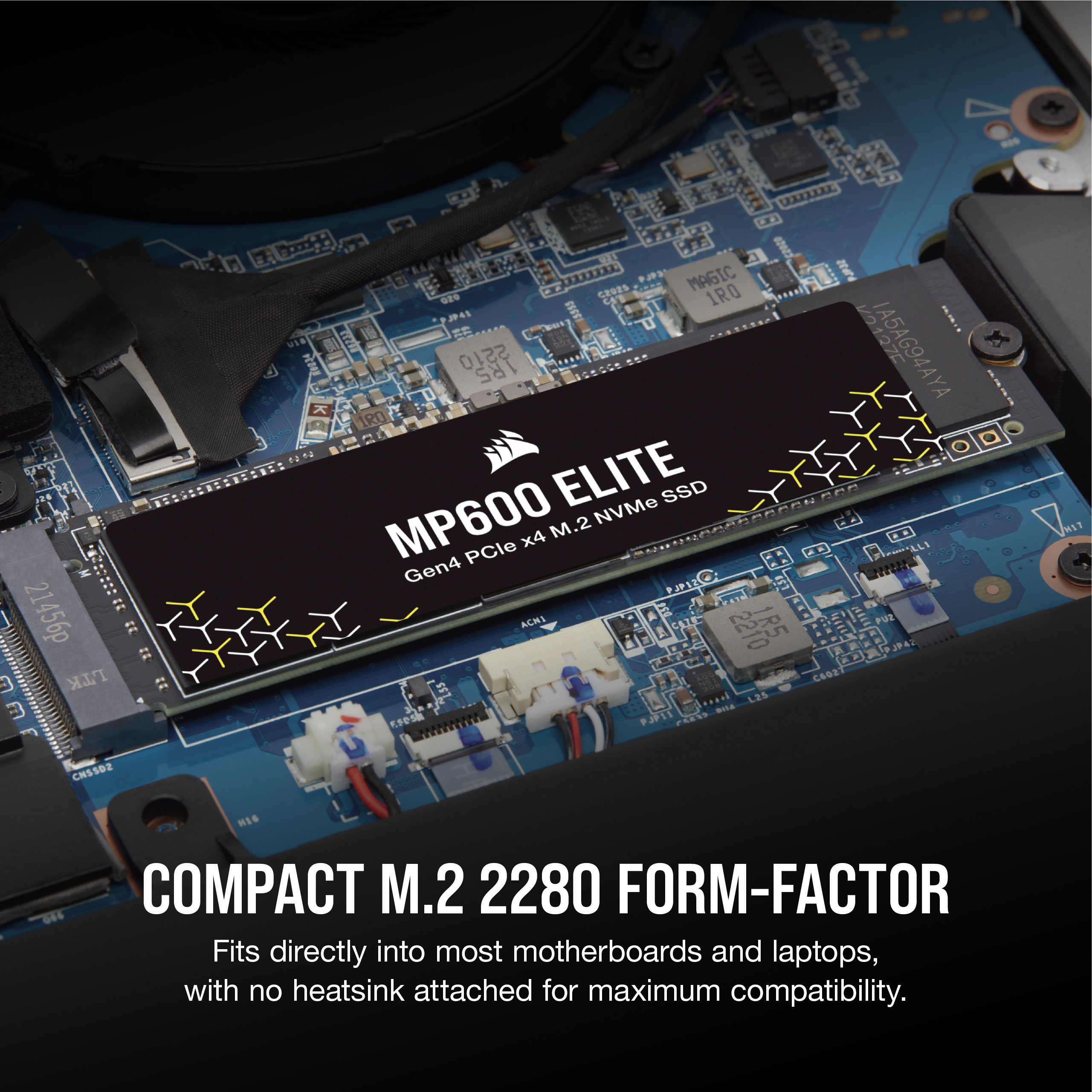 Corsair MP600 Elite 1 Tt M.2 NVMe -SSD-kovalevy
