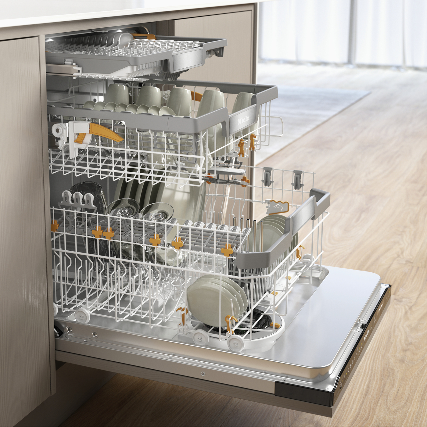 Miele G 7191 SCVi 125 Edition astianpesukone, integroitava