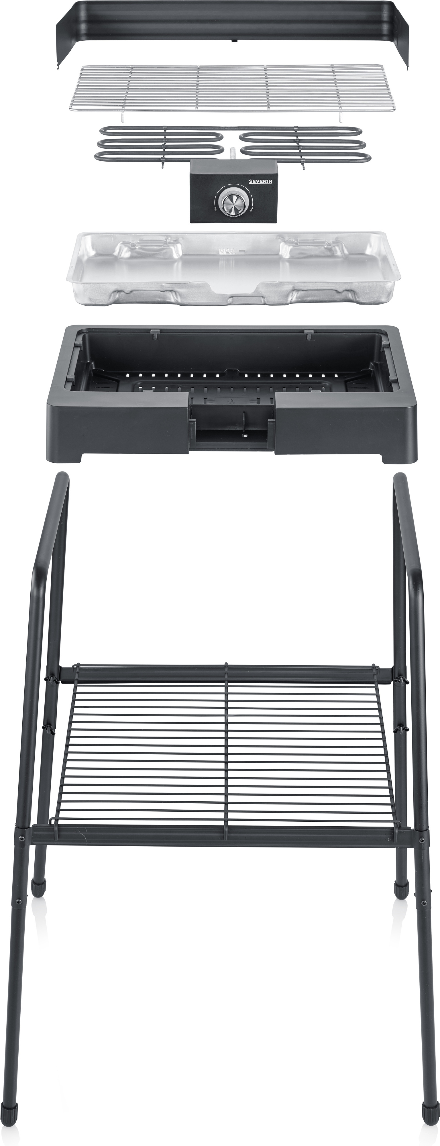 Severin PG8541 sähkökäyttöinen pallogrilli