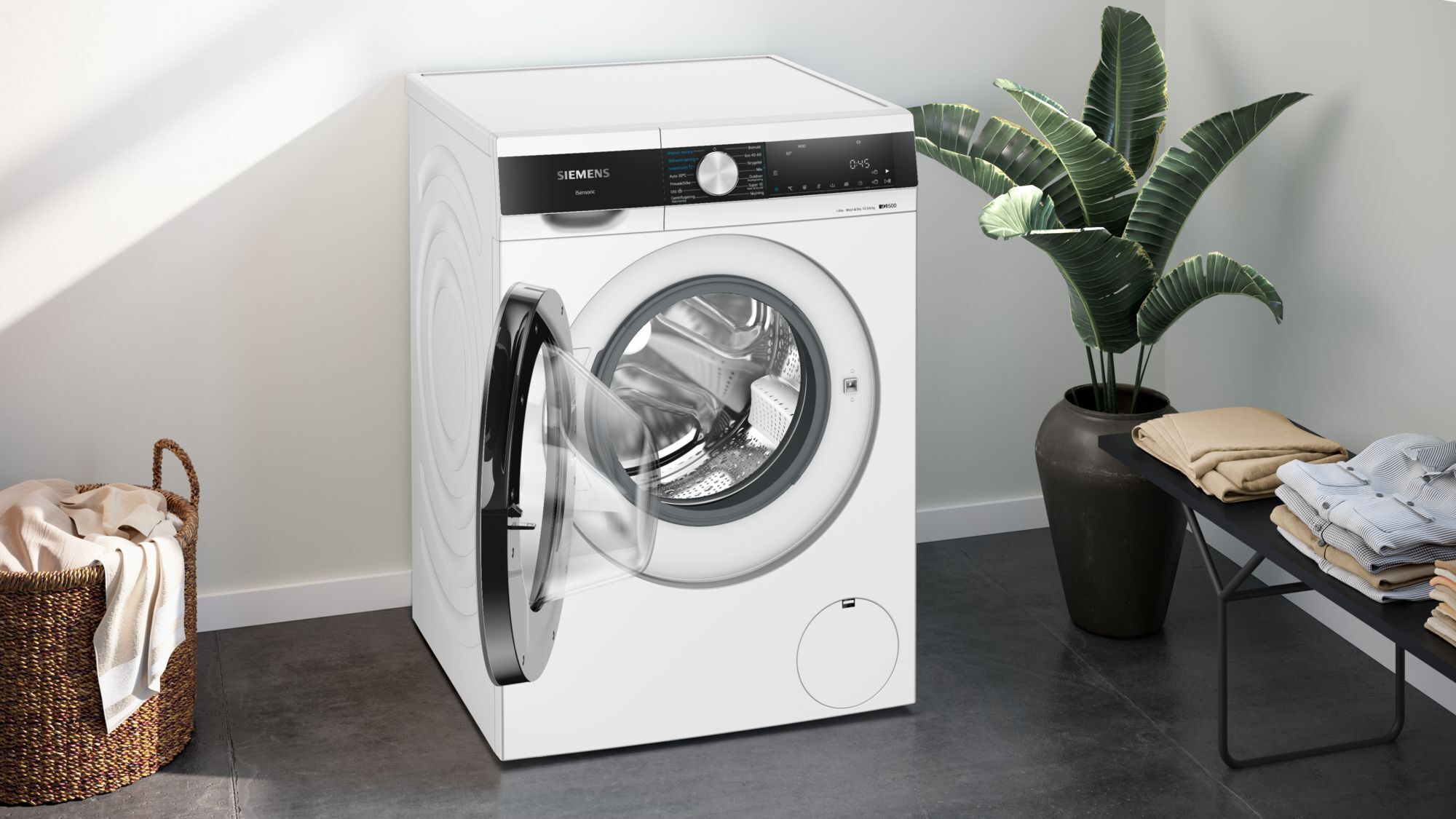 Siemens WN54G2A0DN  iQ500 kuivaava pesukone