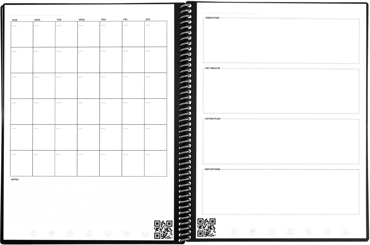 ROCKETBOOK Flip Black Letter A4