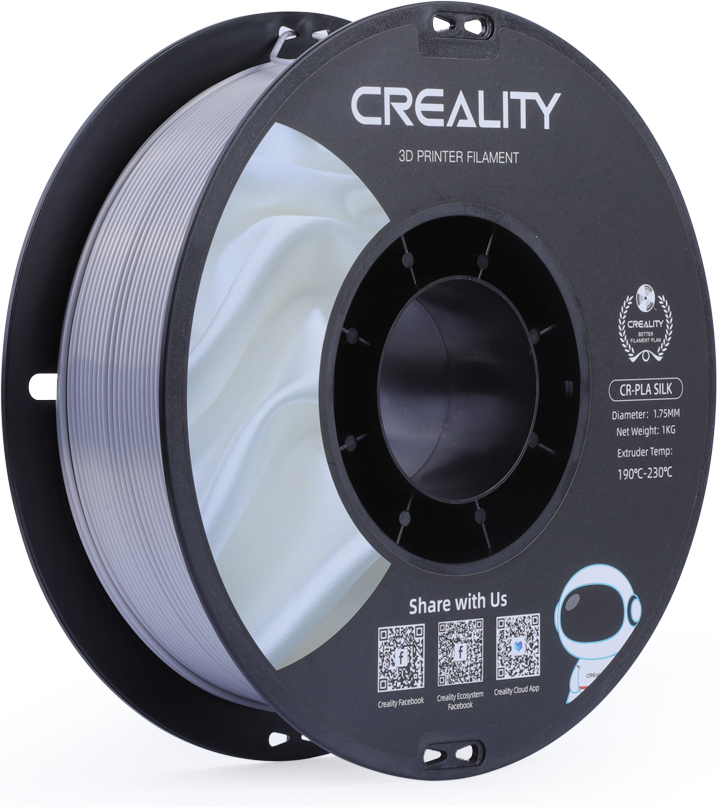 Creality CR-PLA Silk -filamentti 3D-tulostimeen, 1,75 mm, violetti