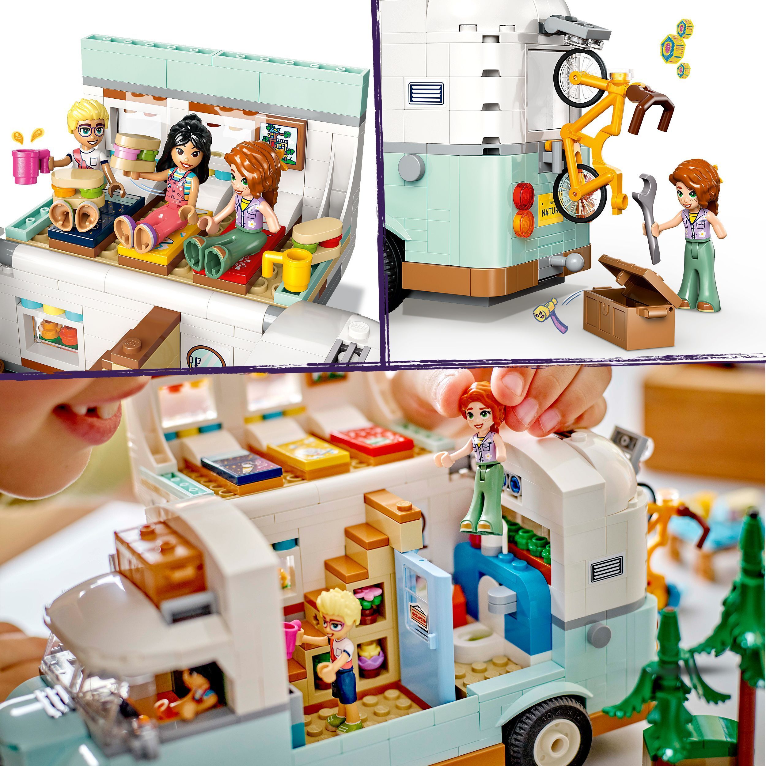 LEGO Friends 42663 – Ystävien seikkailu matkailuautolla