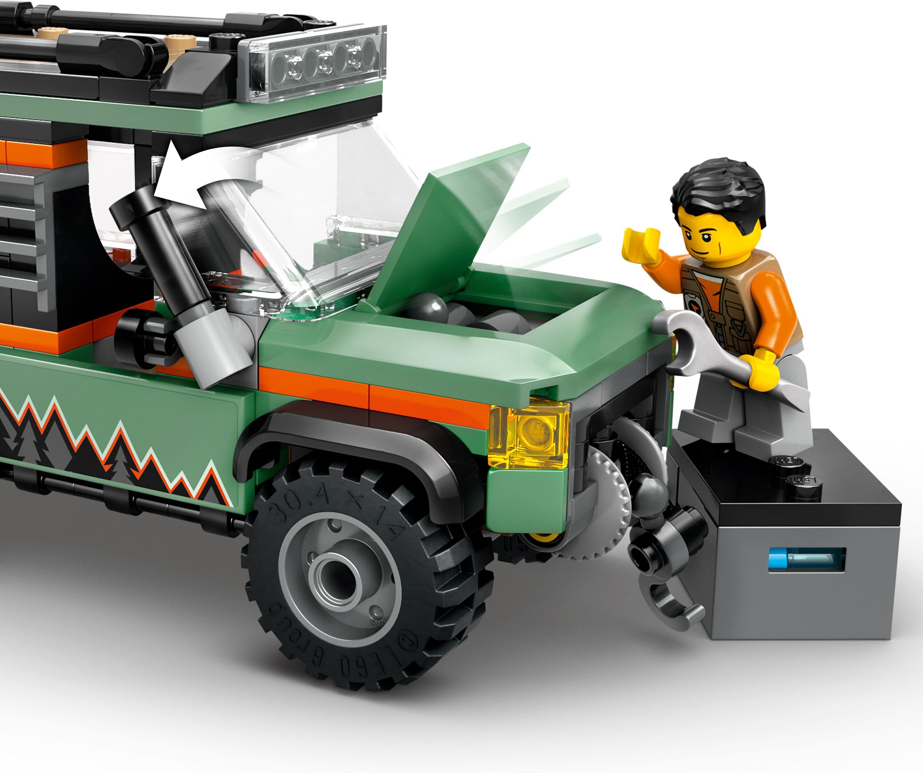 LEGO City 60447 – Nelivetoinen vuoristomaastoauto