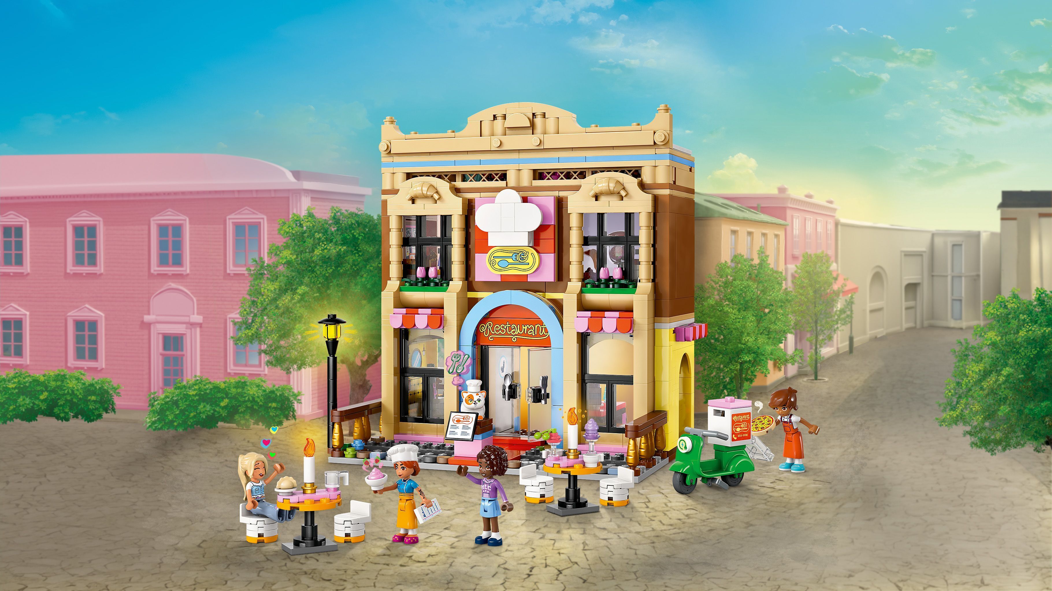 LEGO Friends 42655 – Ravintola-alan oppilaitos