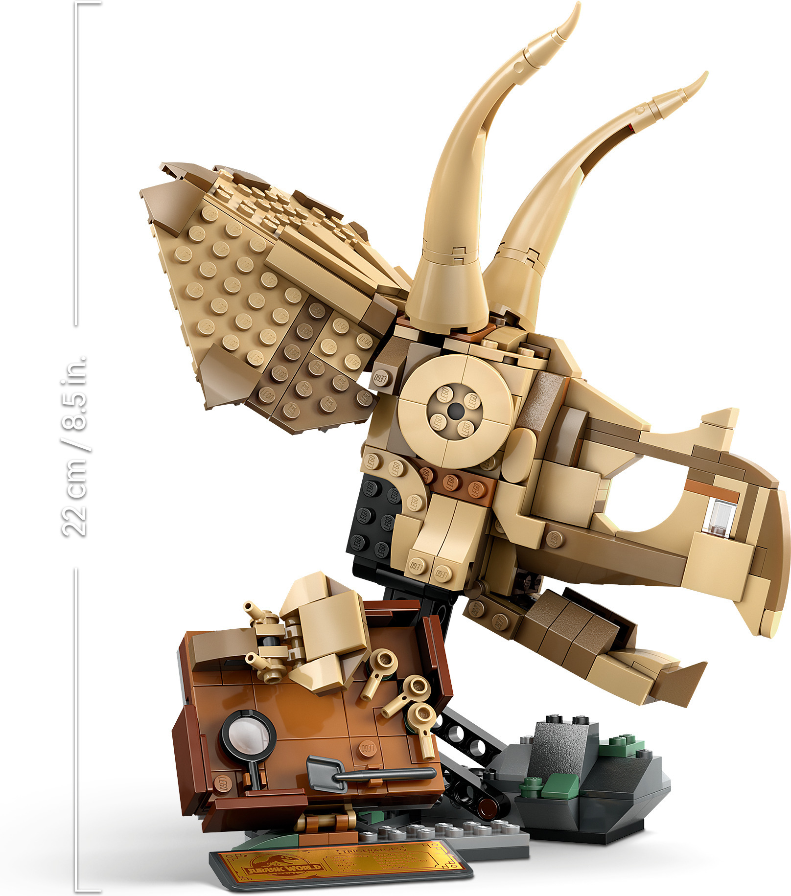 LEGO Jurassic World 76969 – Dinosaurusfossiilit: Triceratopsin kallo