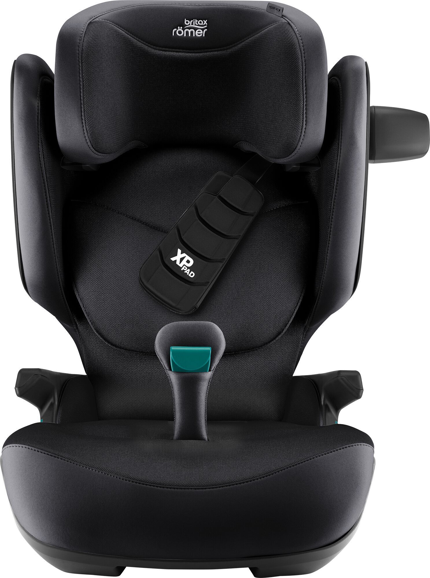 BRITAX RÖMER KIDFIX PRO Style -turvavyöistuin, 100–150 cm, Carbon Black