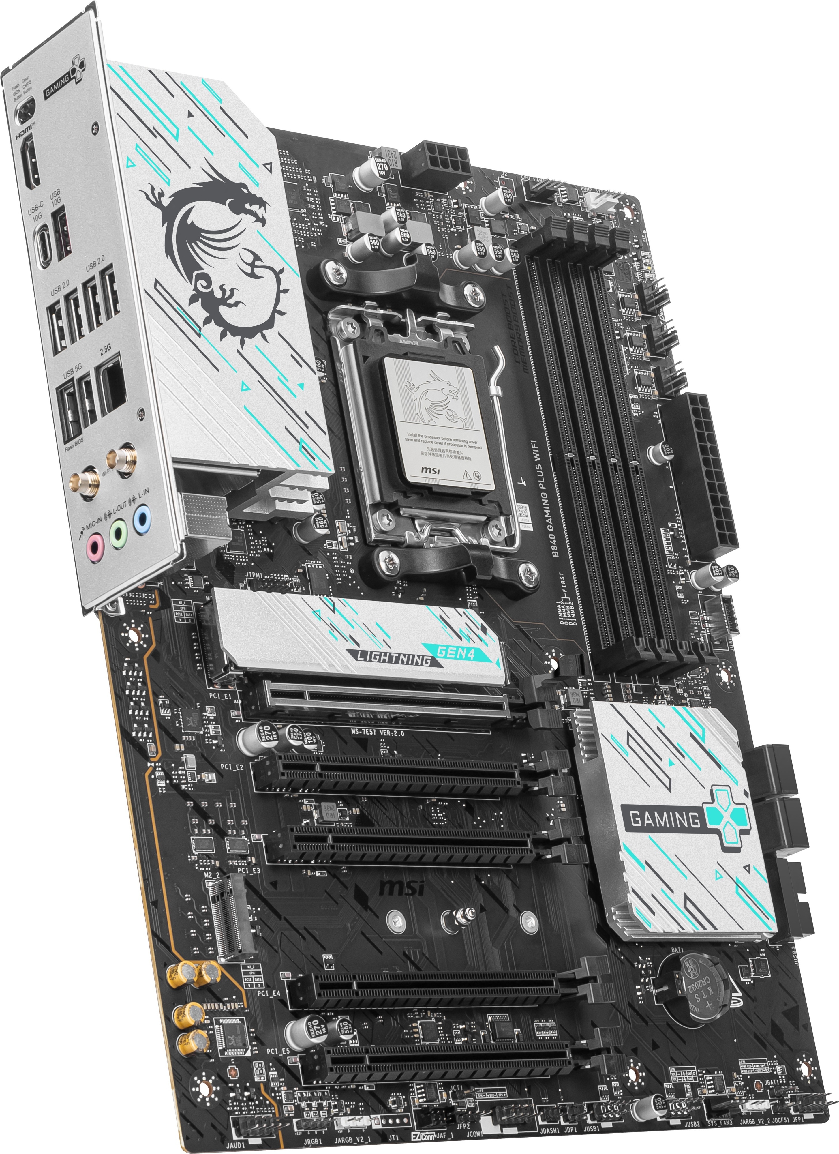 MSI B840 GAMING PLUS WIFI AM5 ATX-emolevy