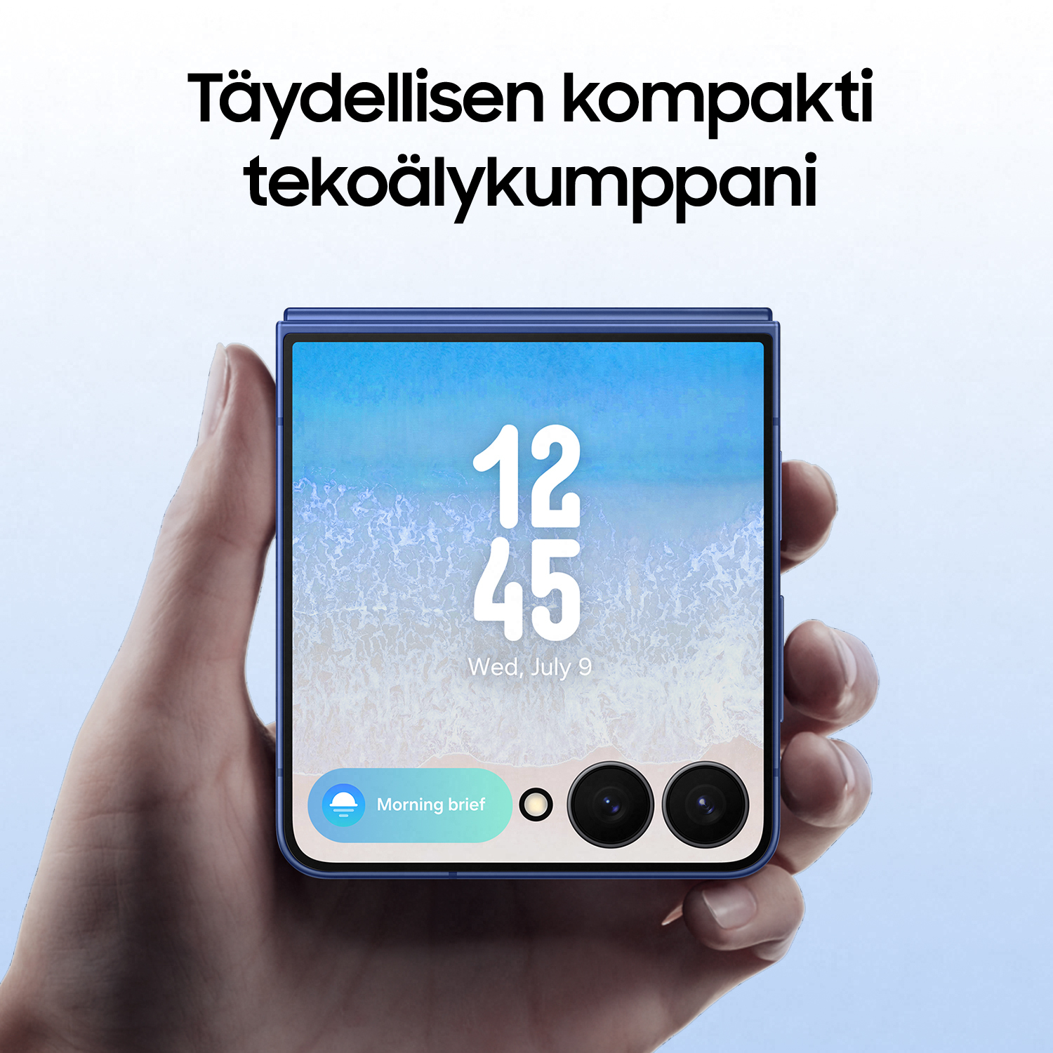 Samsung Z Fold7 Silicone Case suojakotelo, musta