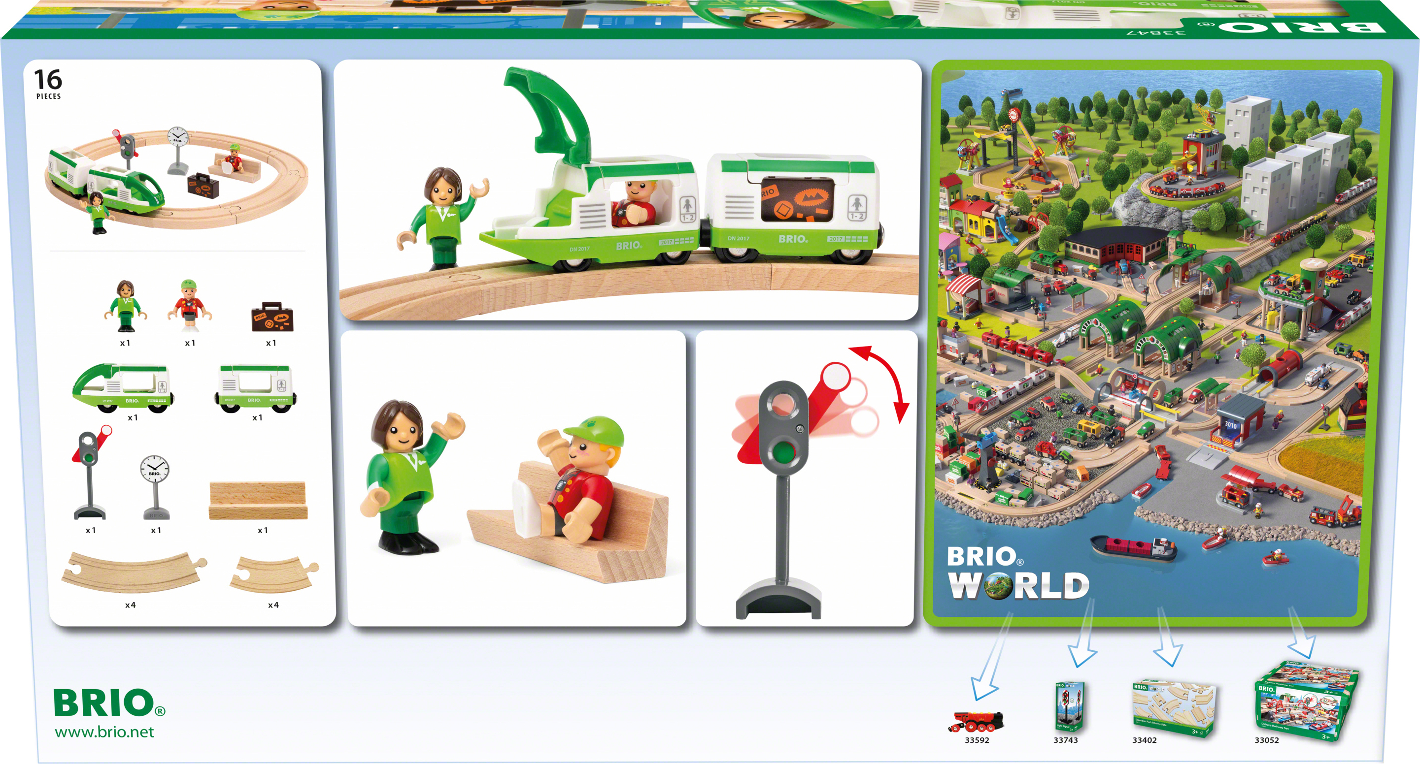 BRIO World 33847 - Ympyräratasetti