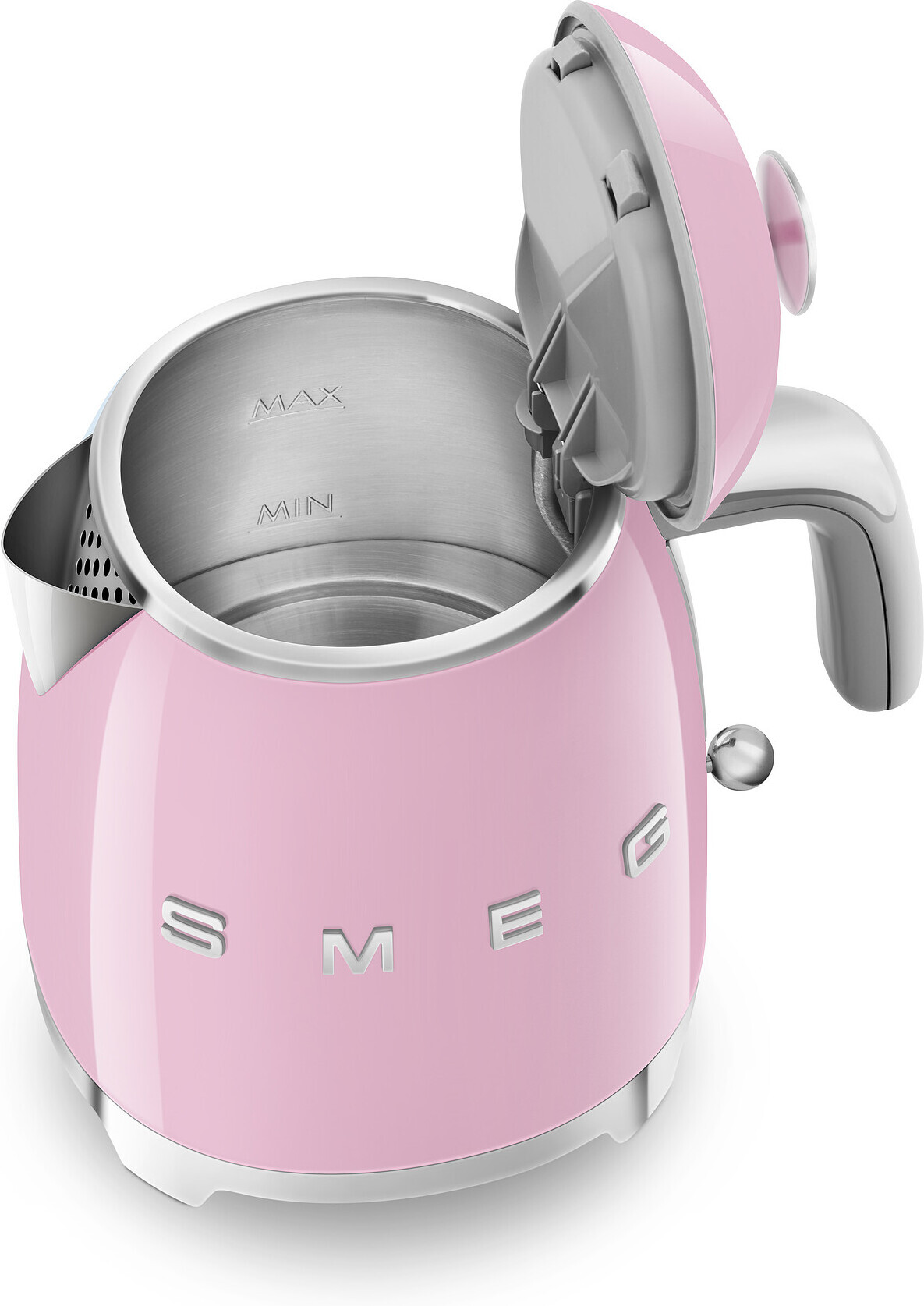 Smeg KLF05PKEU -vedenkeitin, vaaleanpunainen