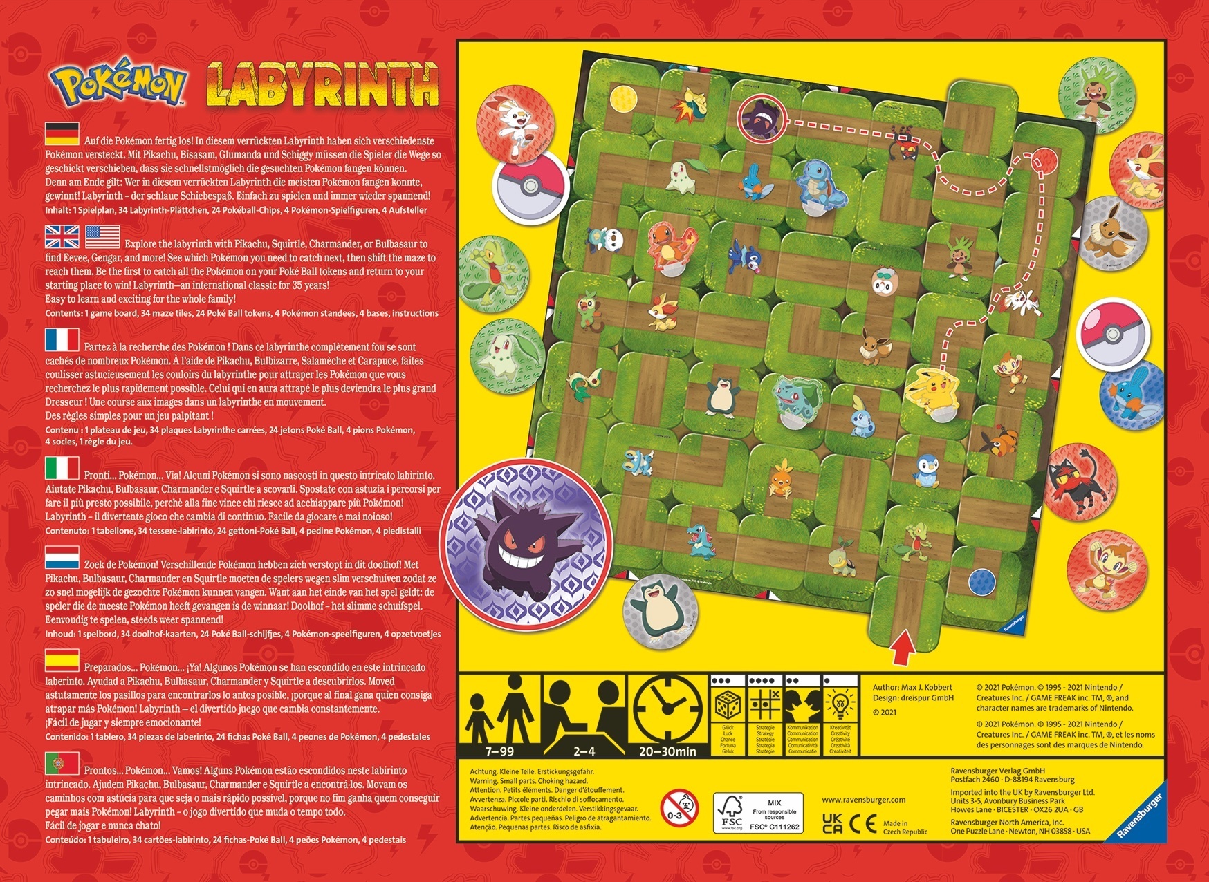 Pokemon Labyrintti -lautapeli