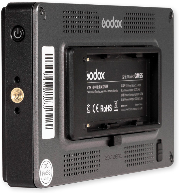 Godox GM55 4K HDMI Touchscreen 5.5" On-camera -monitori