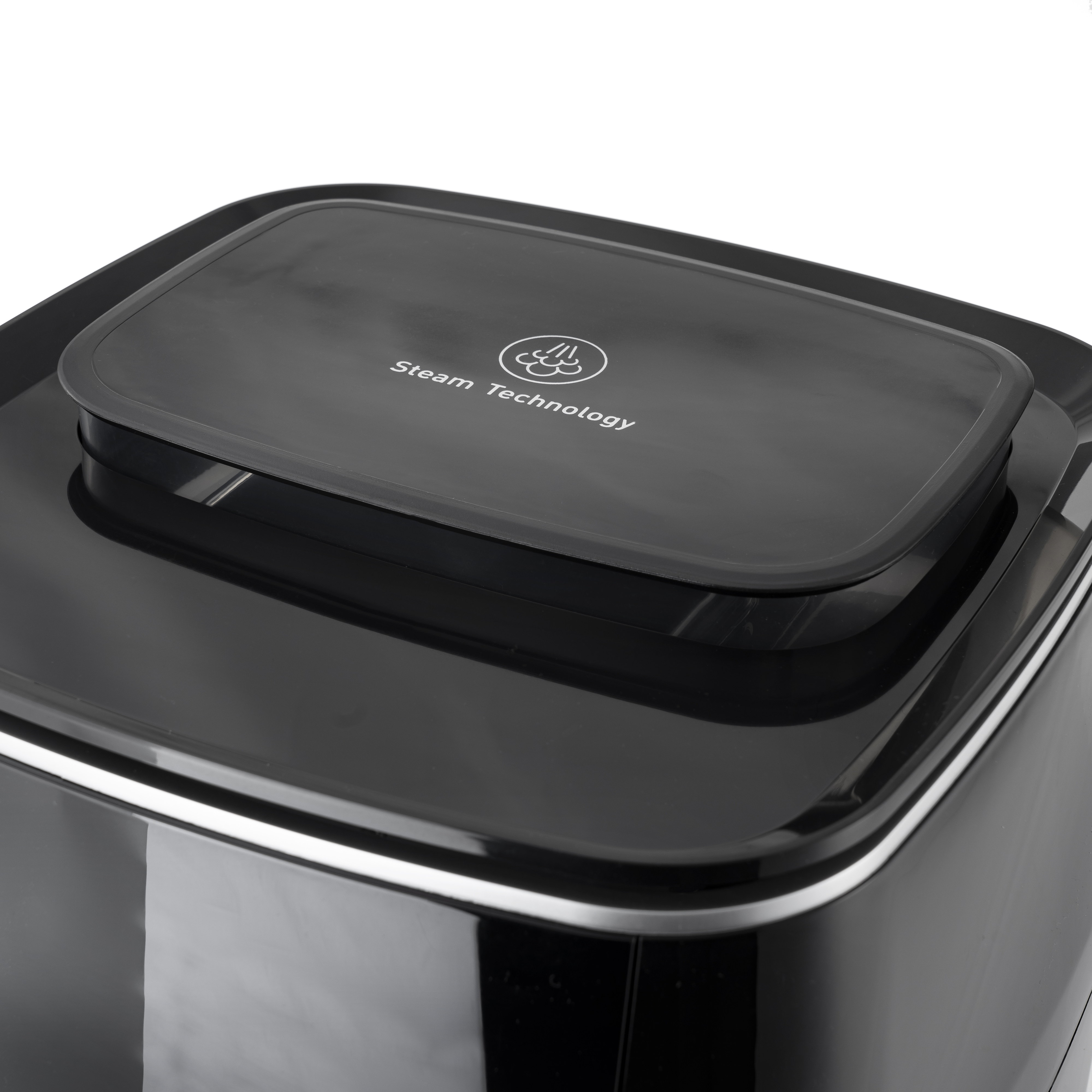 OBH Nordica Easy Fry & Grill Steam+ 3-in-1 -airfryer höyrytys- ja grillitoiminnolla, musta