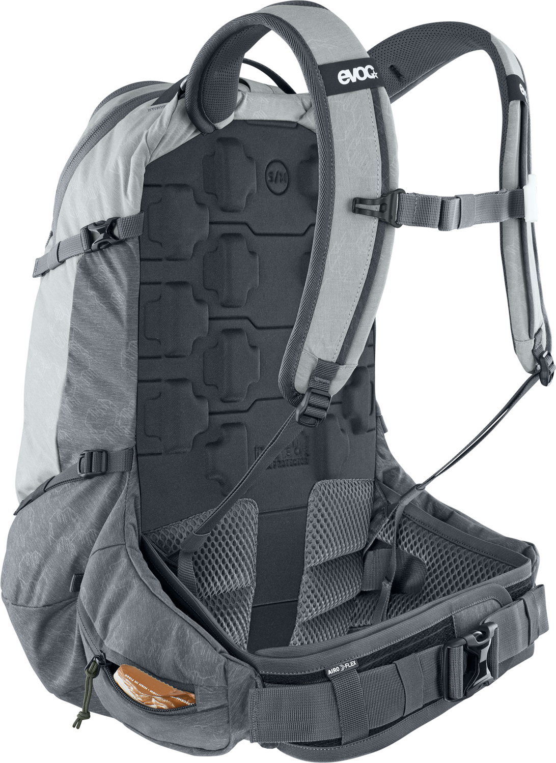 Evoc TRAIL PRO 26 -reppu S/M, harmaa