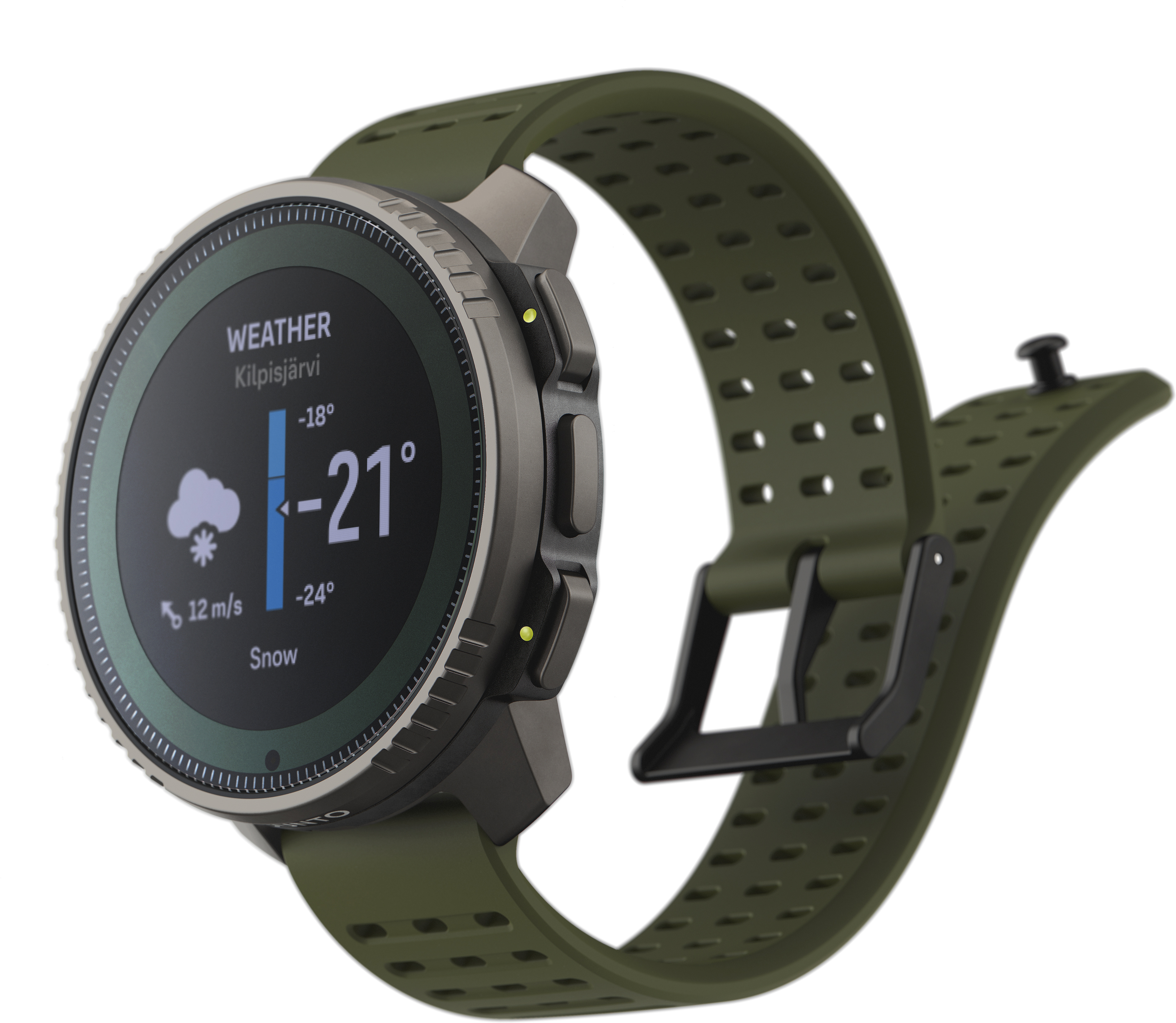 Suunto Vertical Titanium Solar -urheilukello, Forest