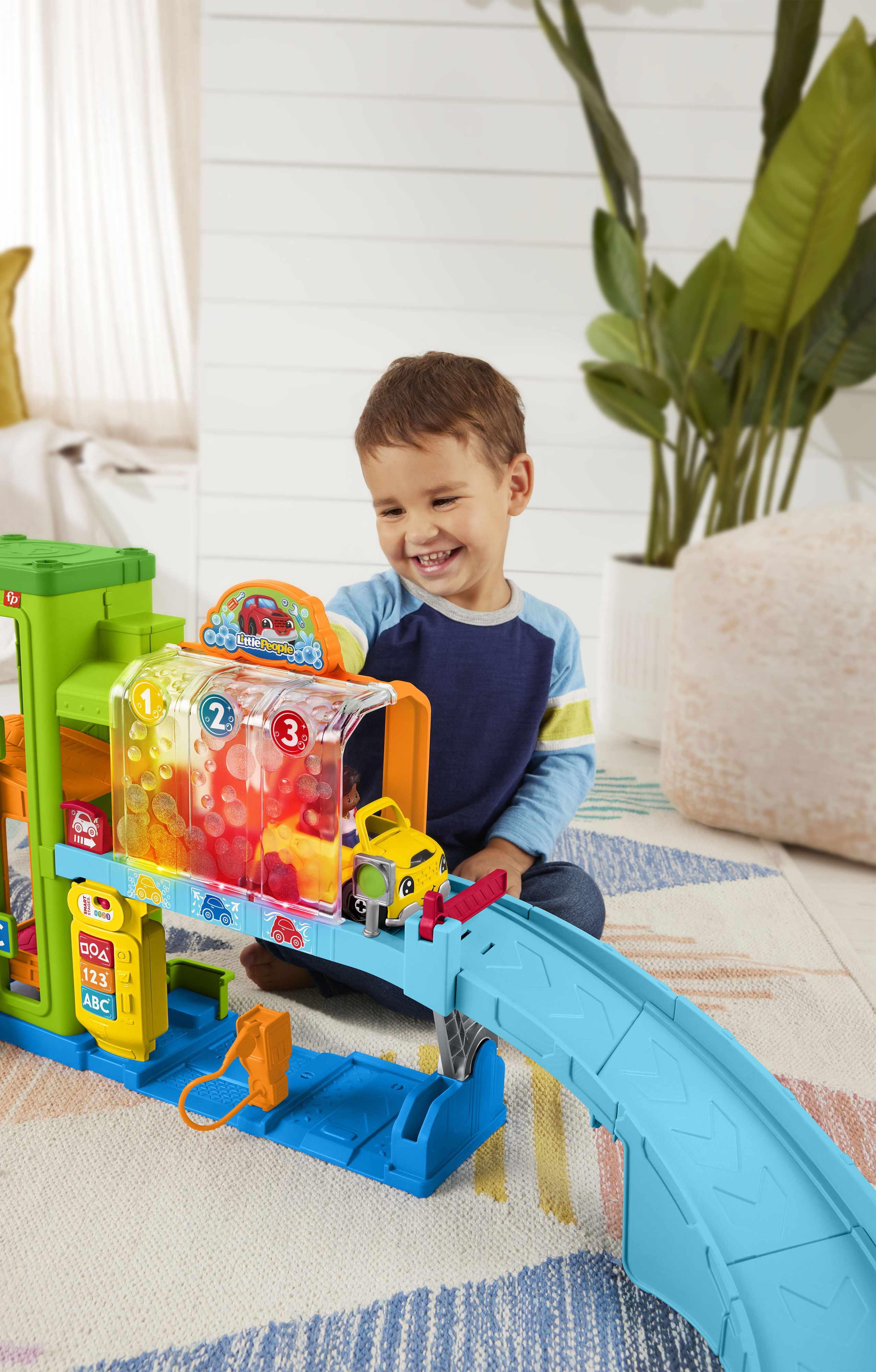 Fisher-Price Little People Huoltoasema -leikkisetti