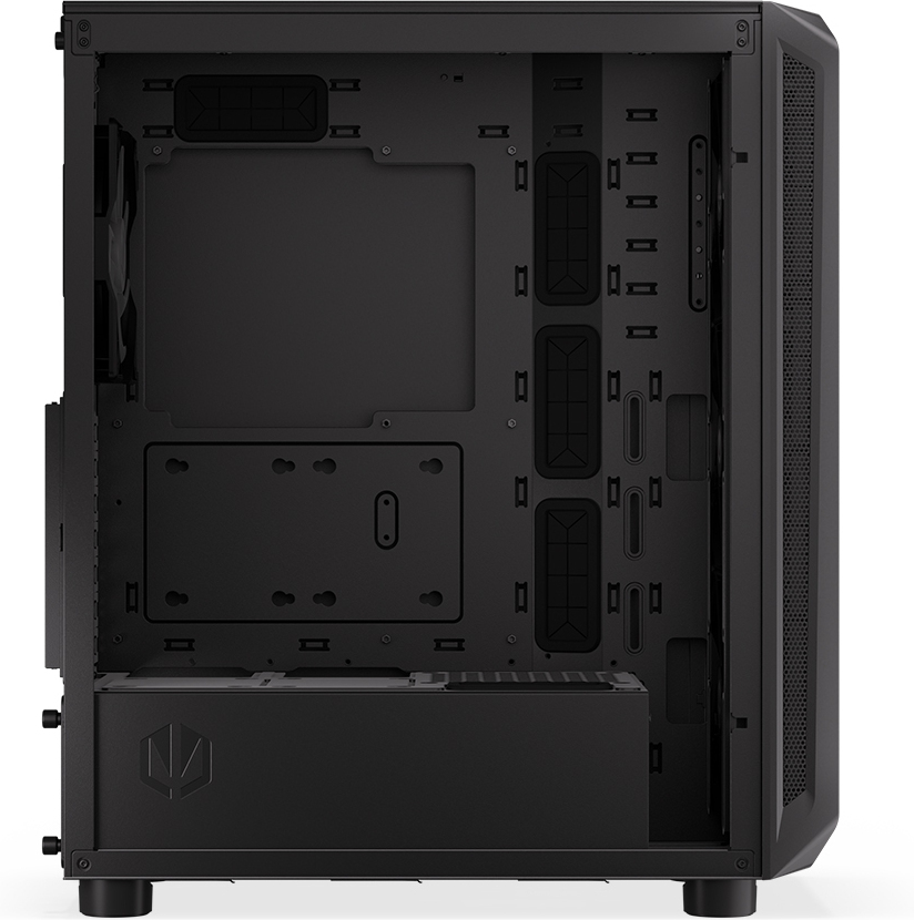 Endorfy Arx 500 ARGB Mid Tower ATX-kotelo ikkunalla, musta