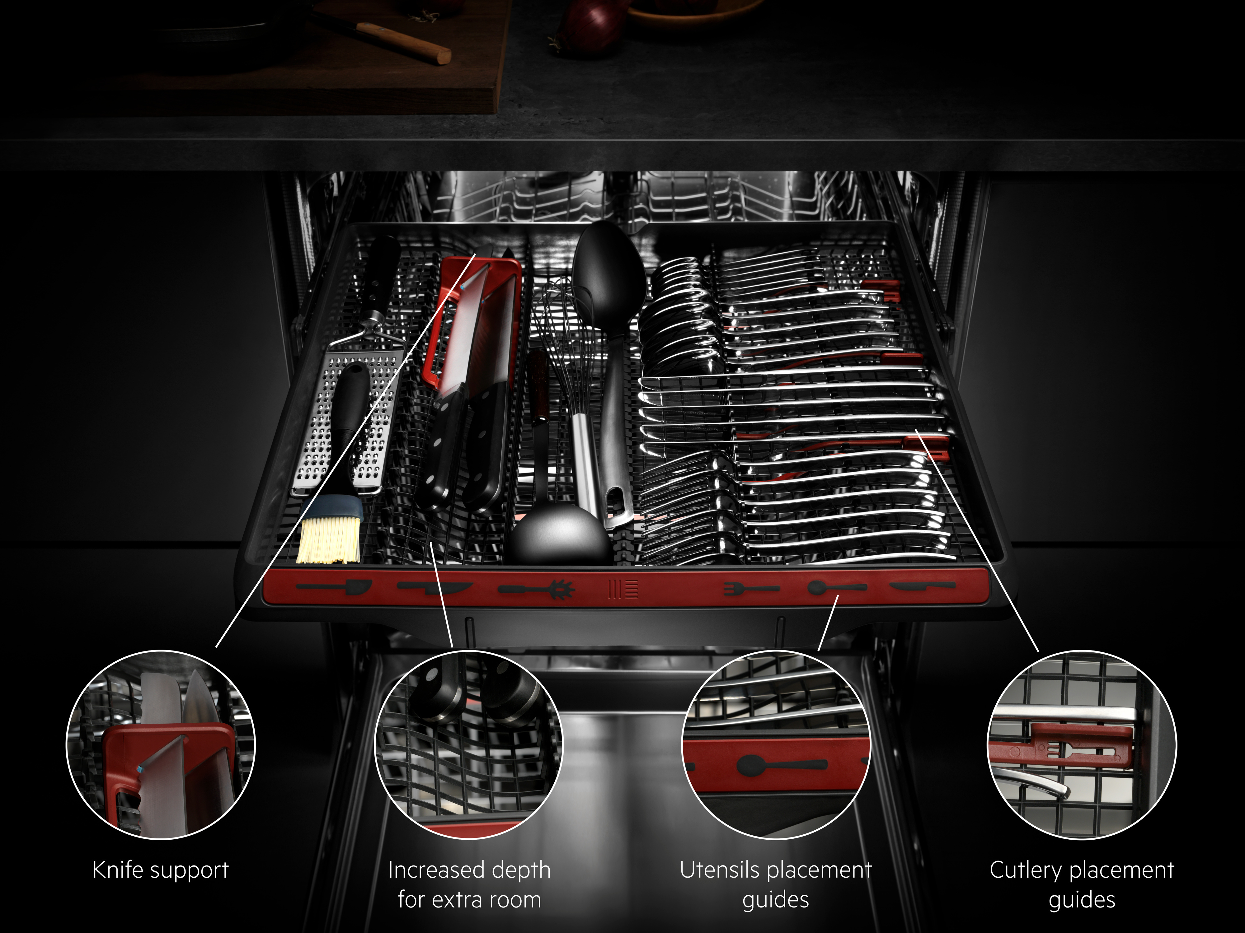 AEG FSE84718P 8000-sarjan astianpesukone, integroitava 8 AEG FSE84718P 8000-sarjan astianpesukone, integroitava - Image 8