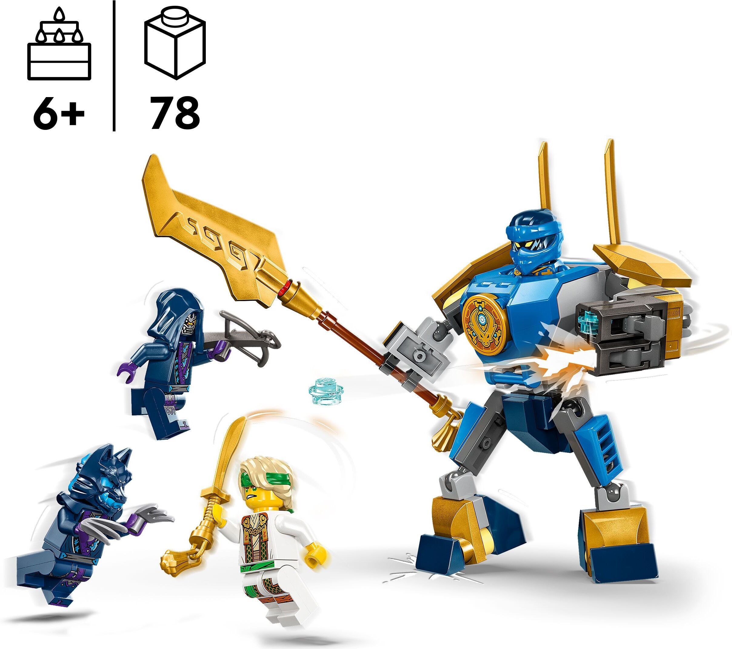 LEGO Ninjago 71804  - Arinin taistelurobotti