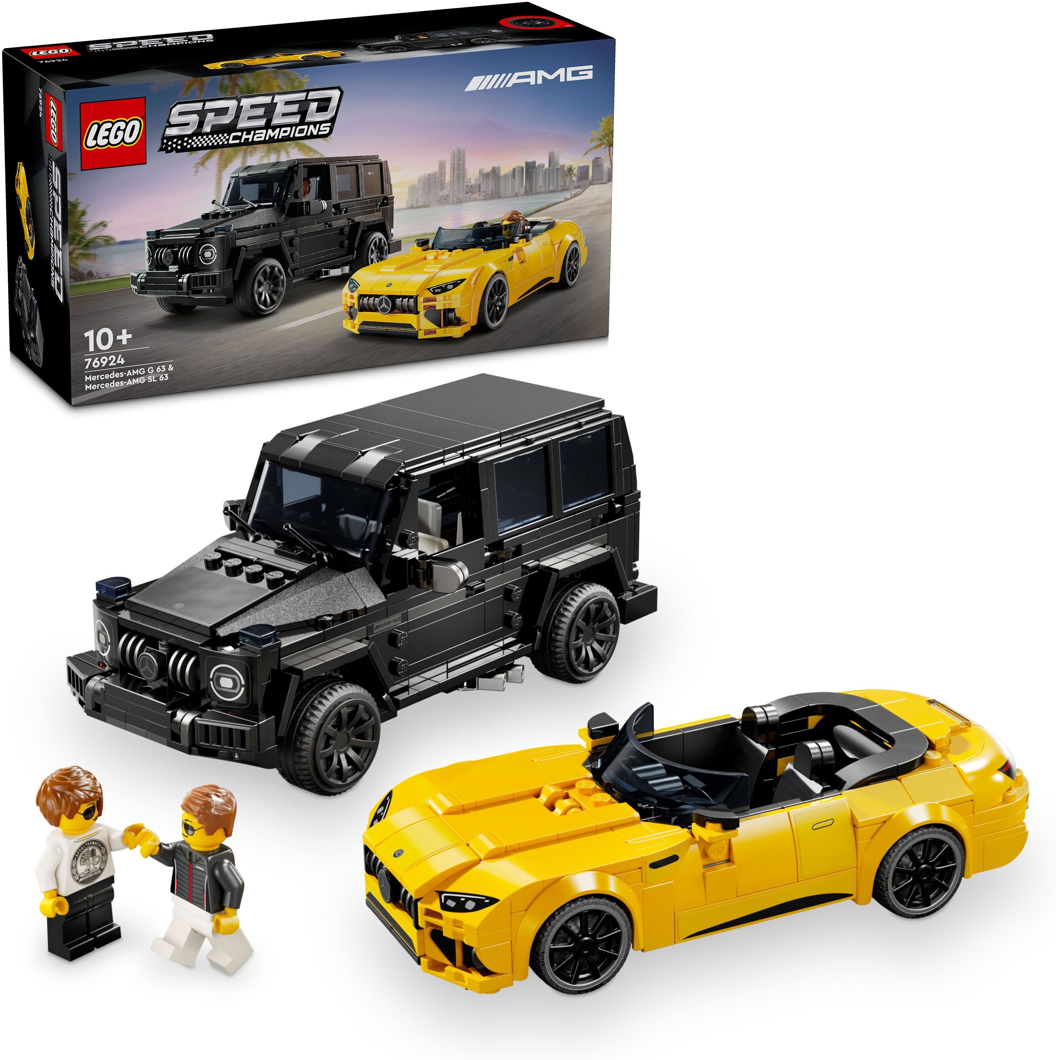 LEGO Speed Champions 76924  - Mercedes-AMG G 63 ja Mercedes-AMG SL 63