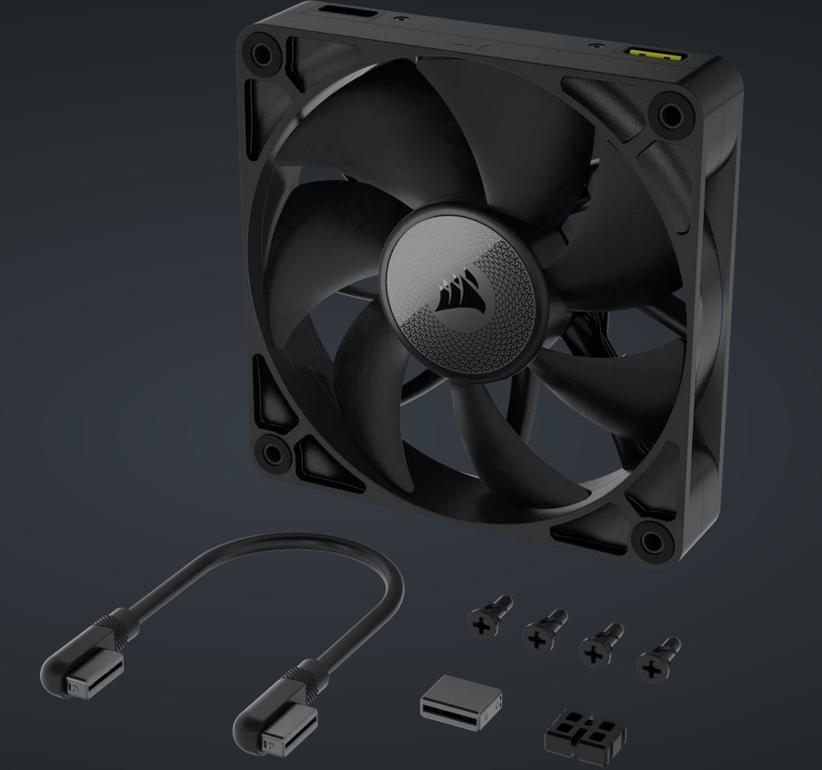 Corsair iCUE LINK RX120 PWM Expansion -tuuletin, 120 mm