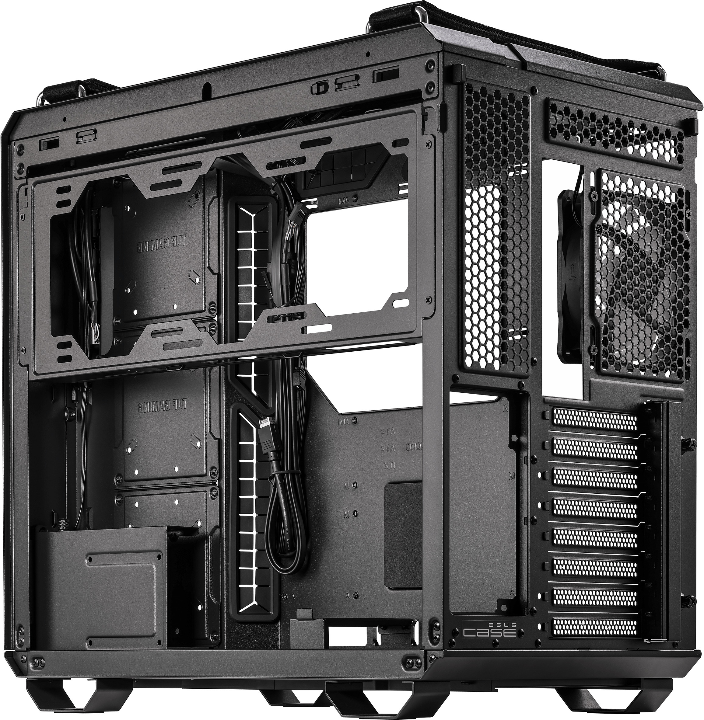 Asus TUF Gaming GT502 PLUS TG ARGB ATX-kotelo ikkunalla, musta