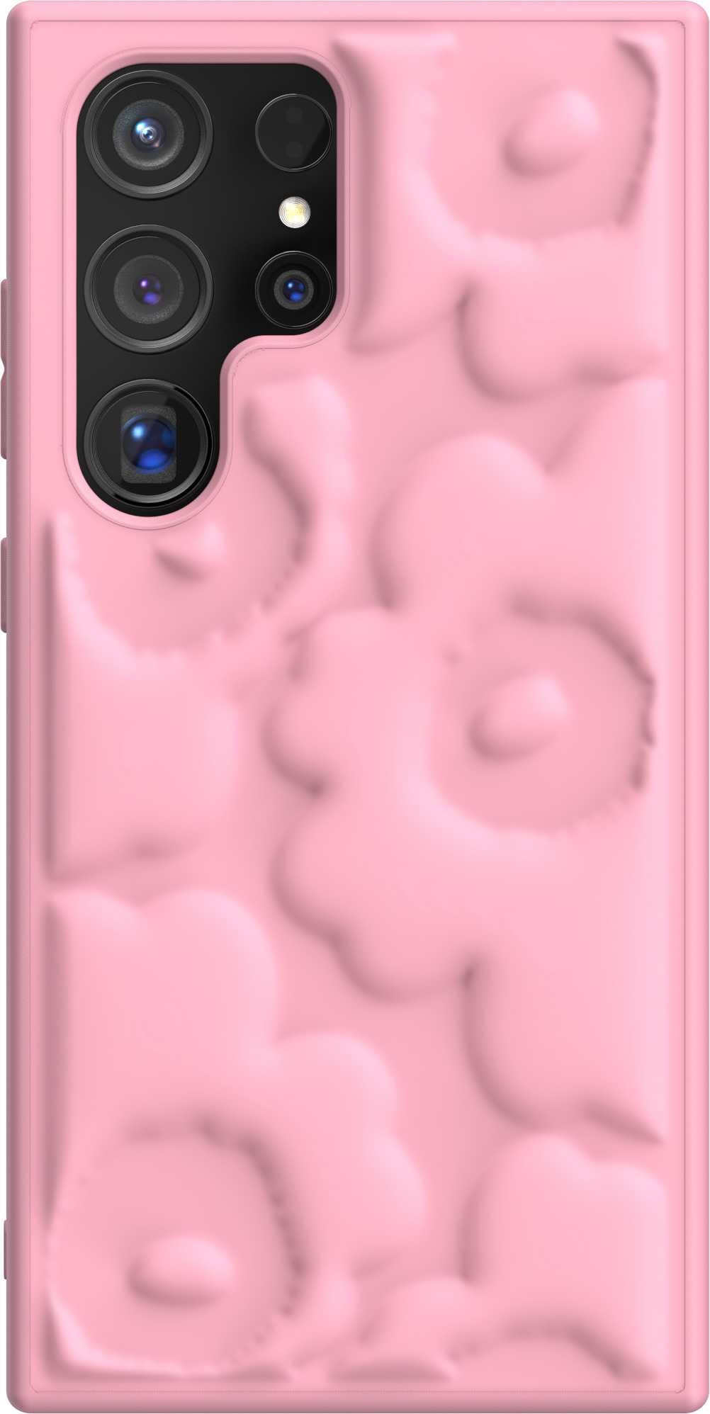 【marimekko×samsung】スマホケース Embossed Case S24 Samsung X Marimekko Embossed Case S24 Ultra Beige