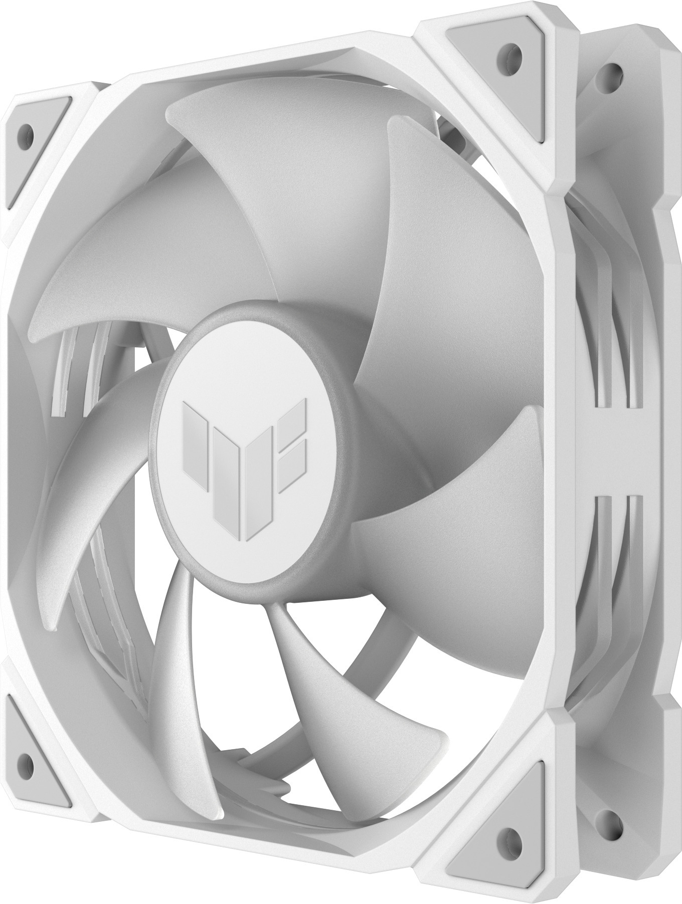 Asus TUF Gaming TR 120 ARGB PWM -tuuletin, 120 mm, valkoinen