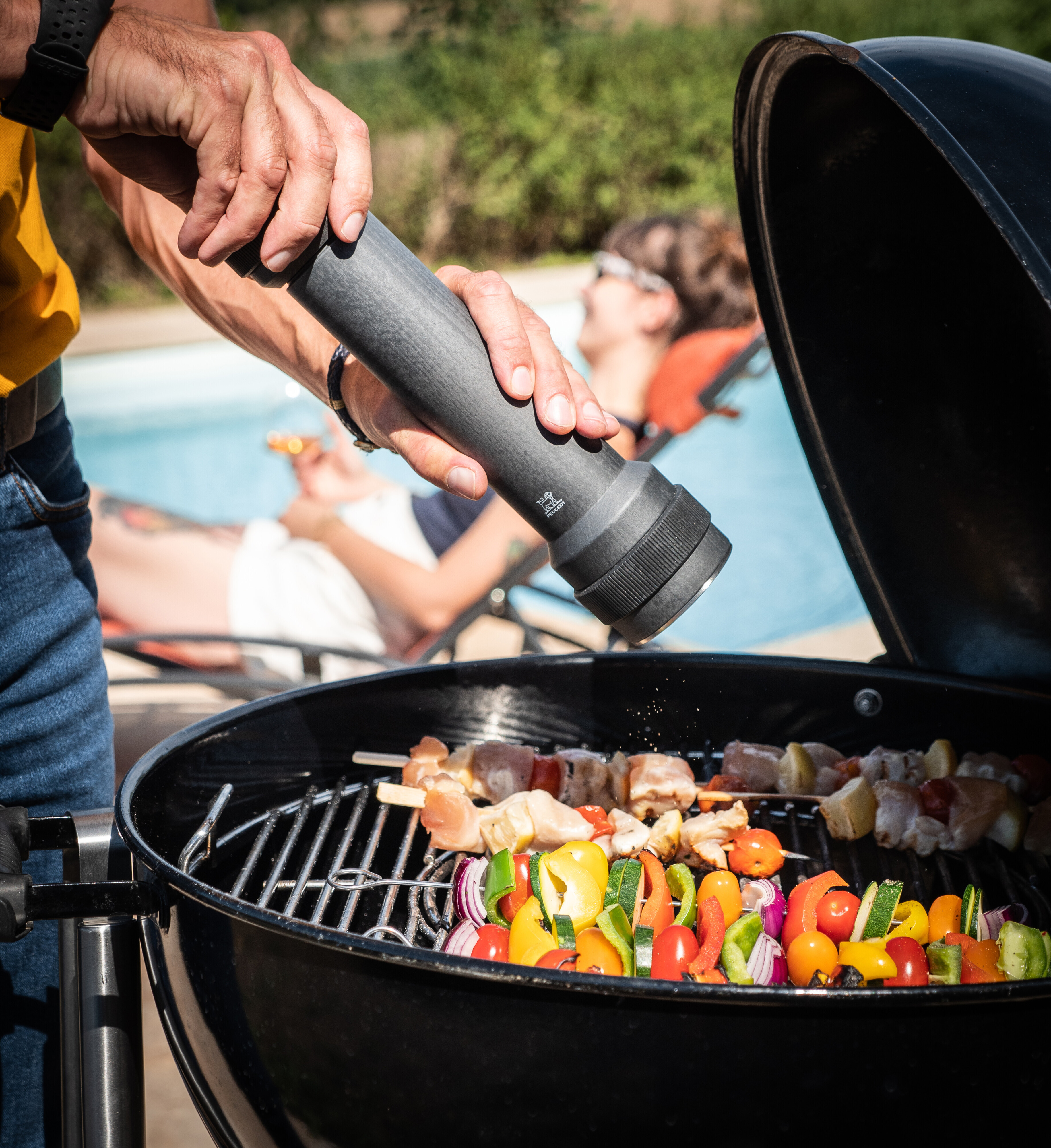 Peugeot BBQ pippurimylly valolla, 30 cm