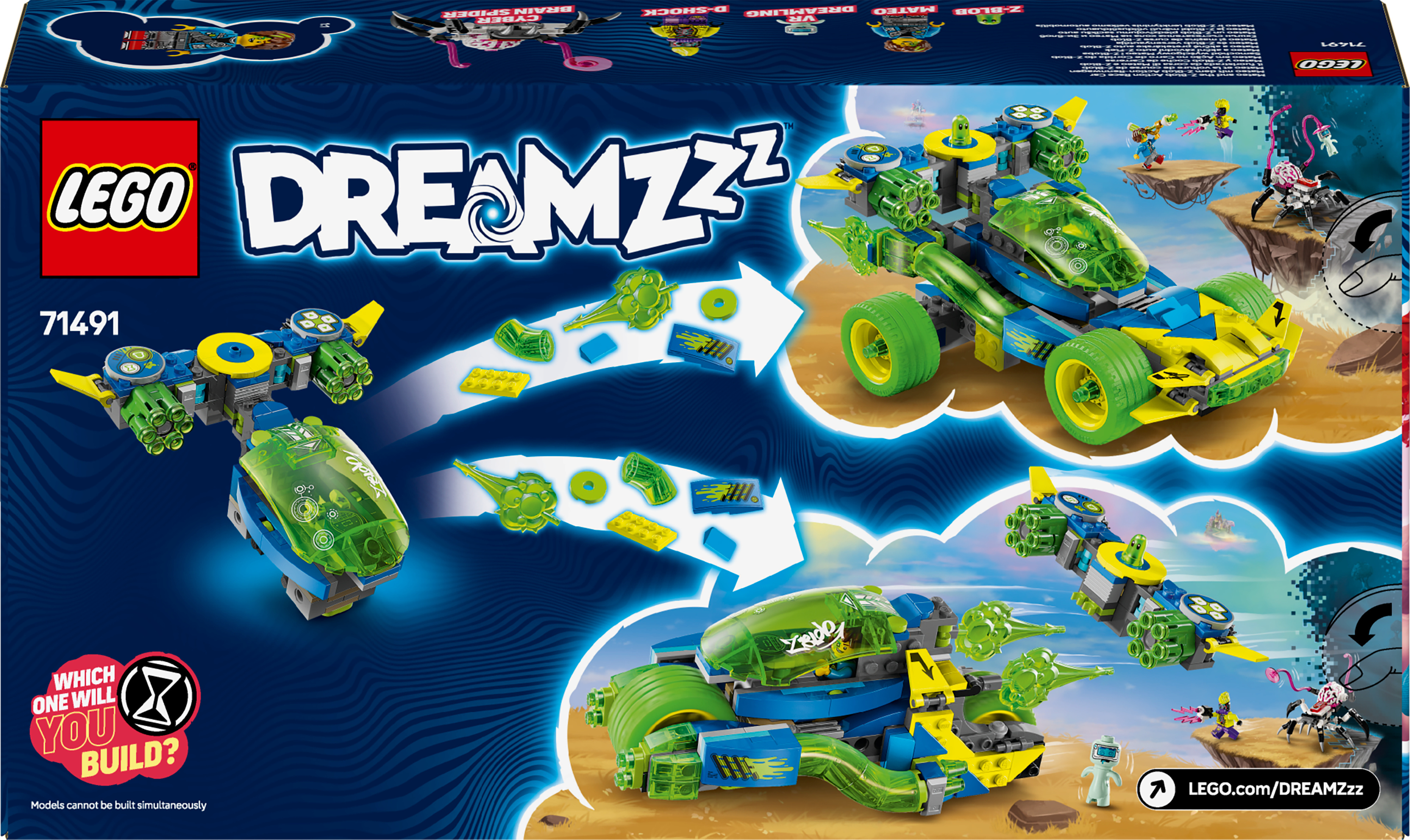 LEGO DREAMZzz 71491 – Mateo ja Z-Blob-kilpamaasturi