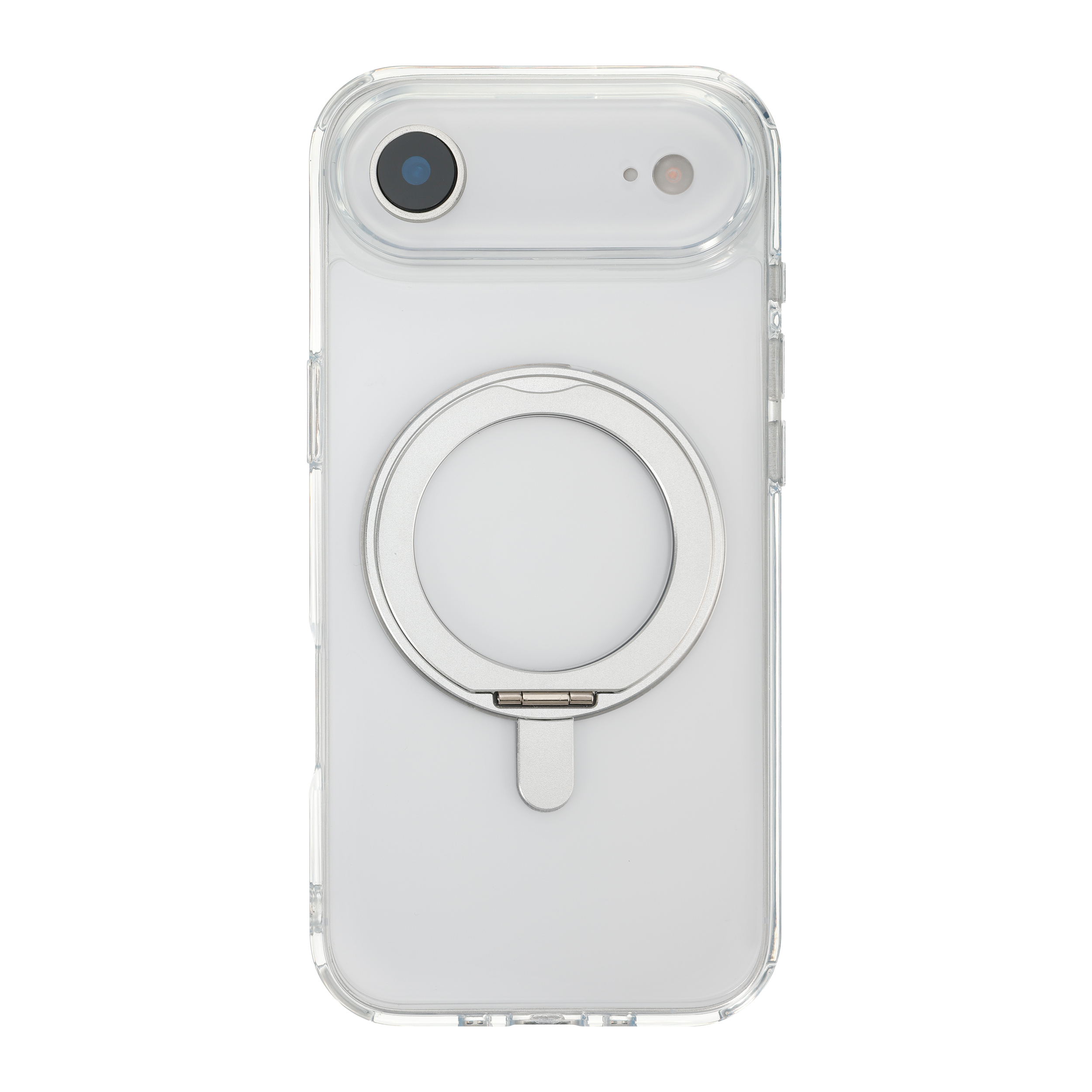 FoneKit Premium Kickstand MagSafe-yhteensopiva suojakuori jalustalla, iPhone Air, läpinäkyvä