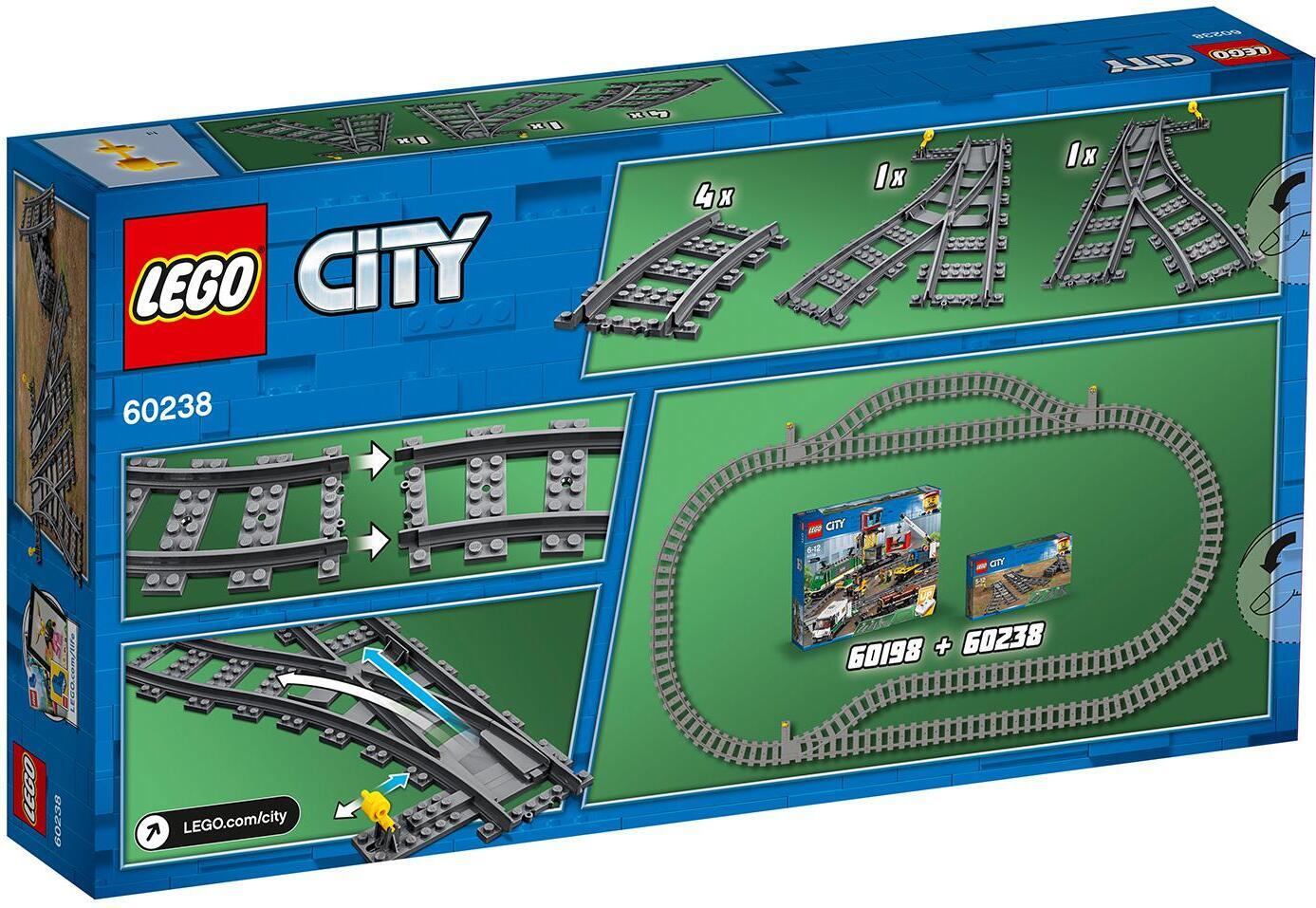 LEGO City 60238 - Vaihtoraiteet