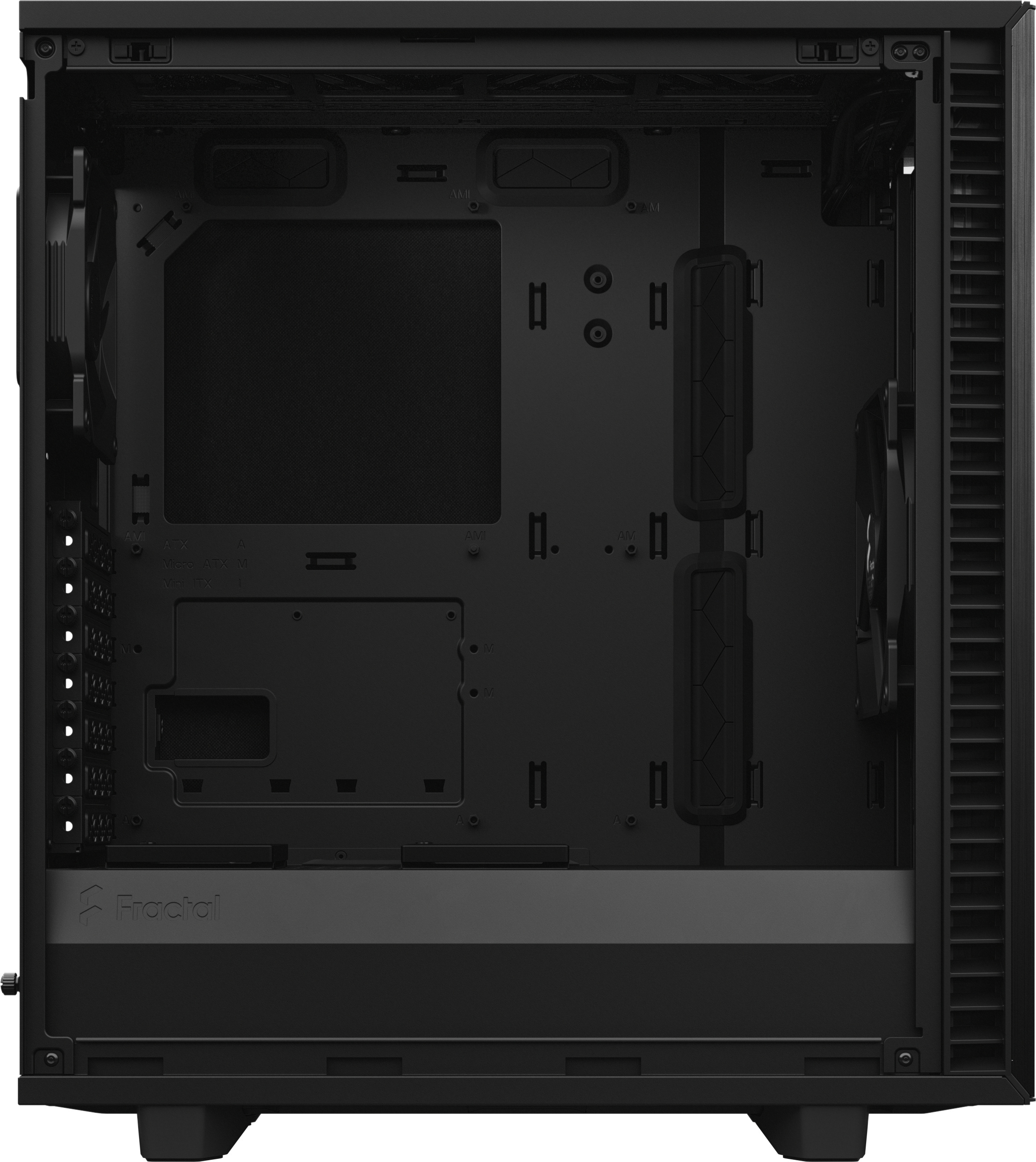 Fractal Design Define 7 Compact ATX-kotelo ikkunalla, musta