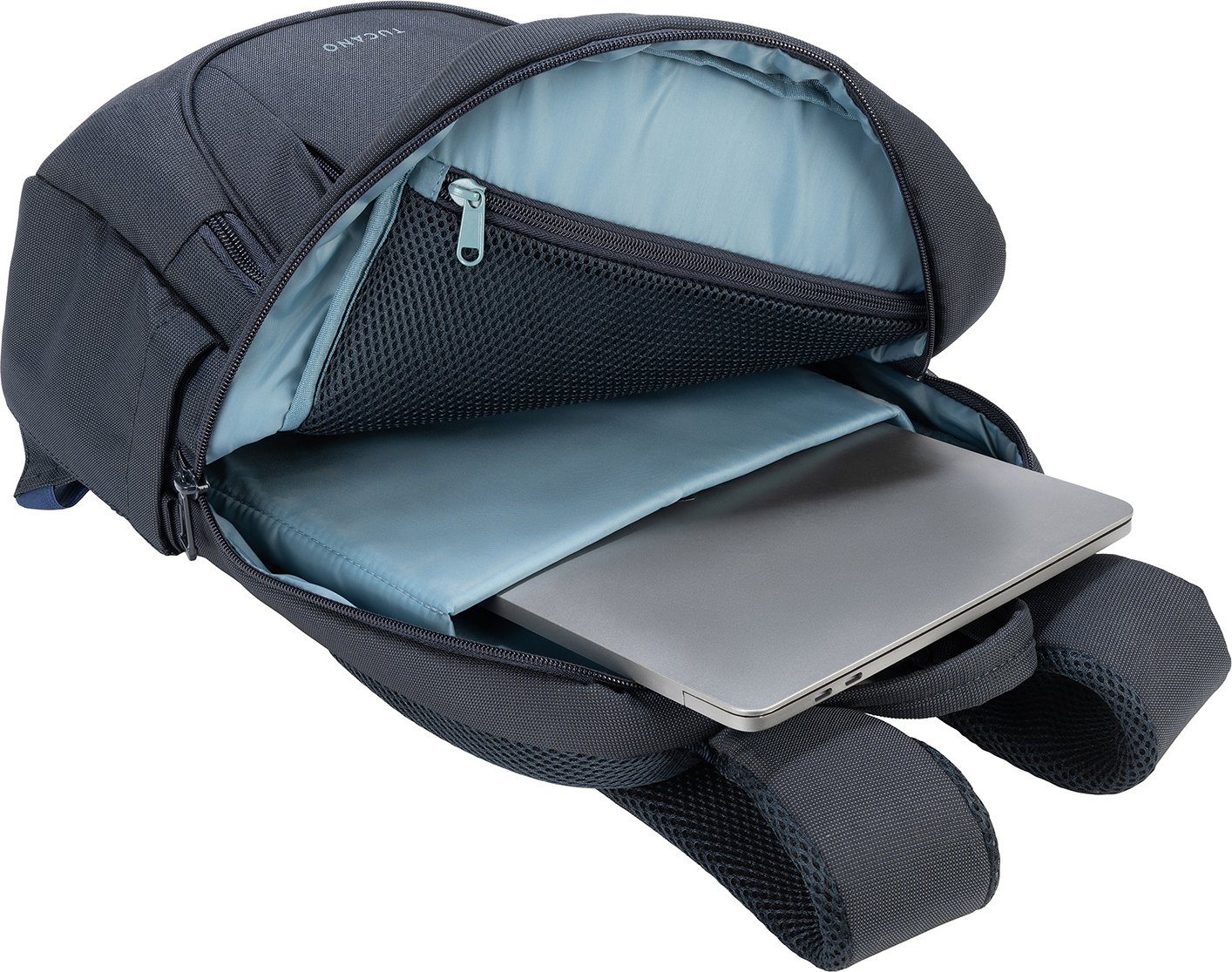 Tucano Binario Gravity AGS -tietokonereppu 15,6" kannettavalle tietokoneelle, tummansininen