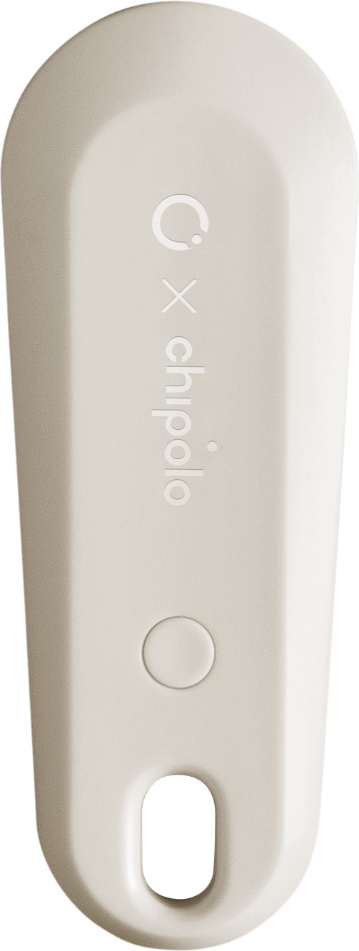 Orbitkey x Chipolo Tracker v2 -paikannuslaite, kivenharmaa