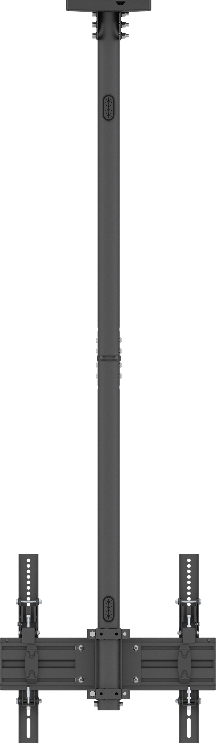 Multibrackets M Ceiling Mount Pro MBC1U VESA 400 -kattokiinnike 40-65" näytöille