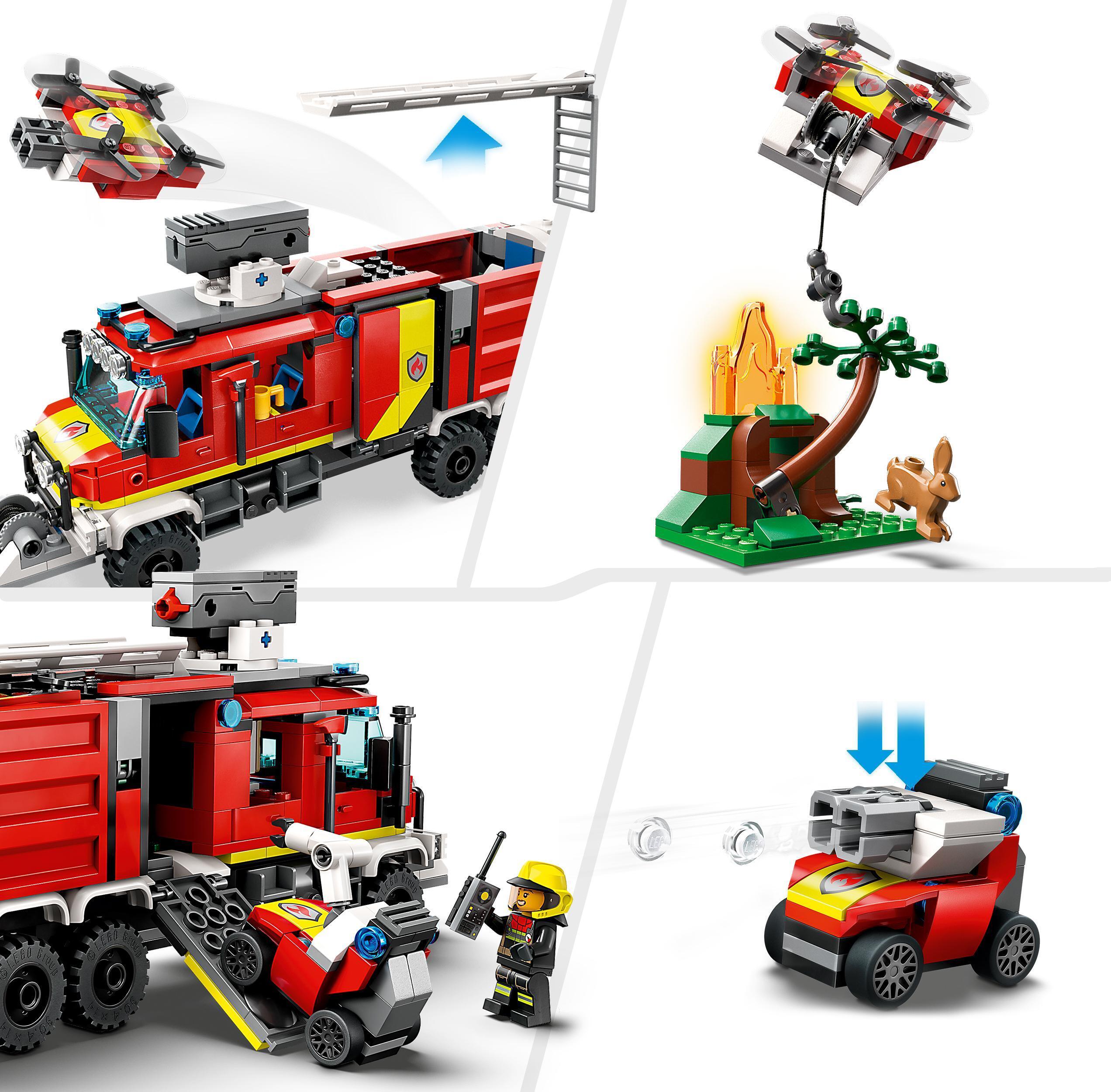LEGO City Fire 60373 - Palokunnan pelastusvene