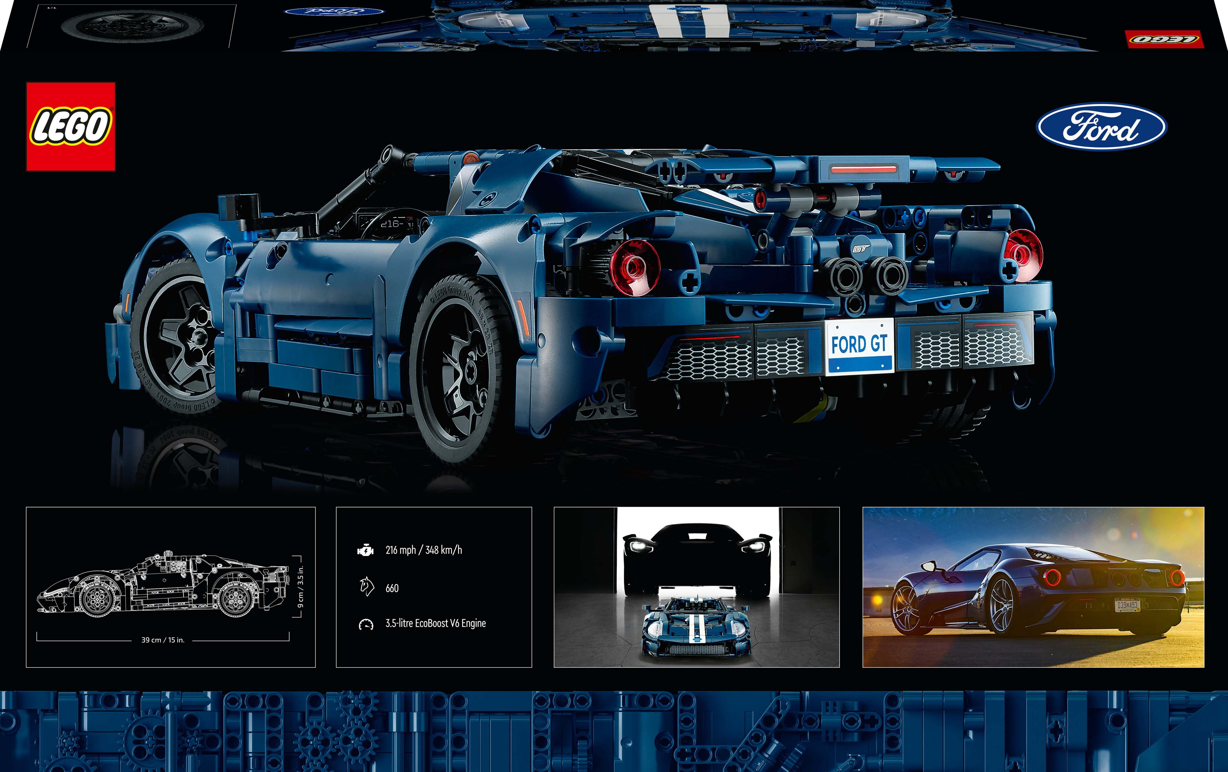 LEGO Technic 42154 - 2022 Ford GT