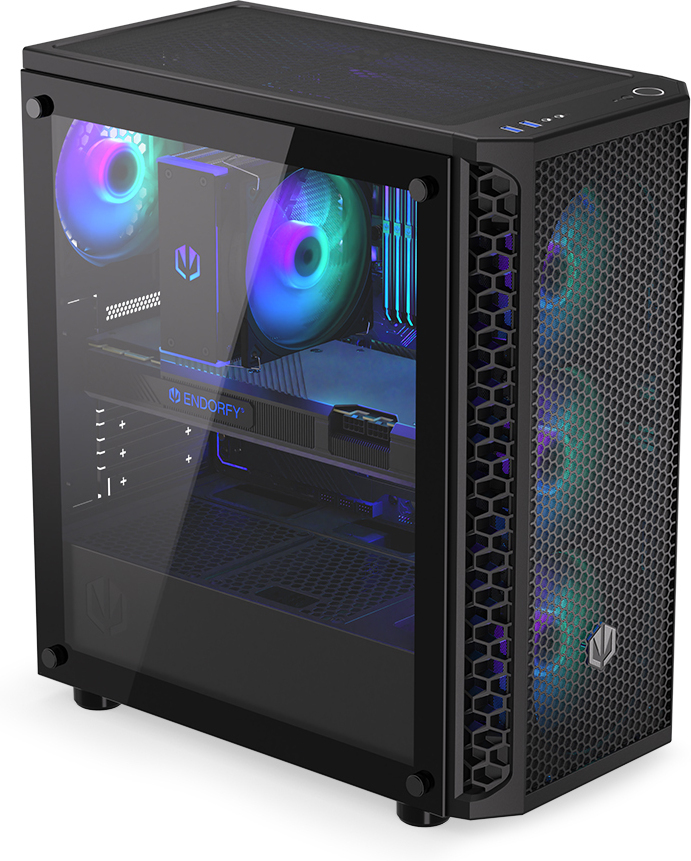 Endorfy Signum 300 ARGB ATX-kotelo ikkunalla, musta