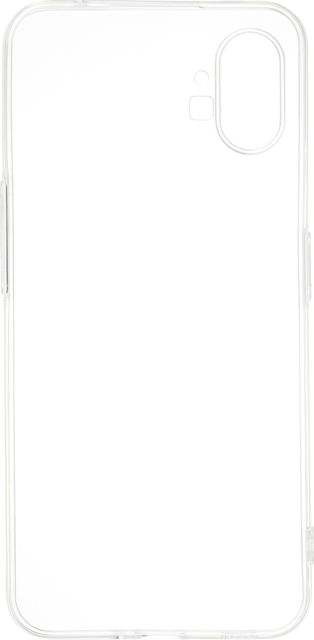 FoneKit silikonisuoja, Nothing Phone (1), läpinäkyvä