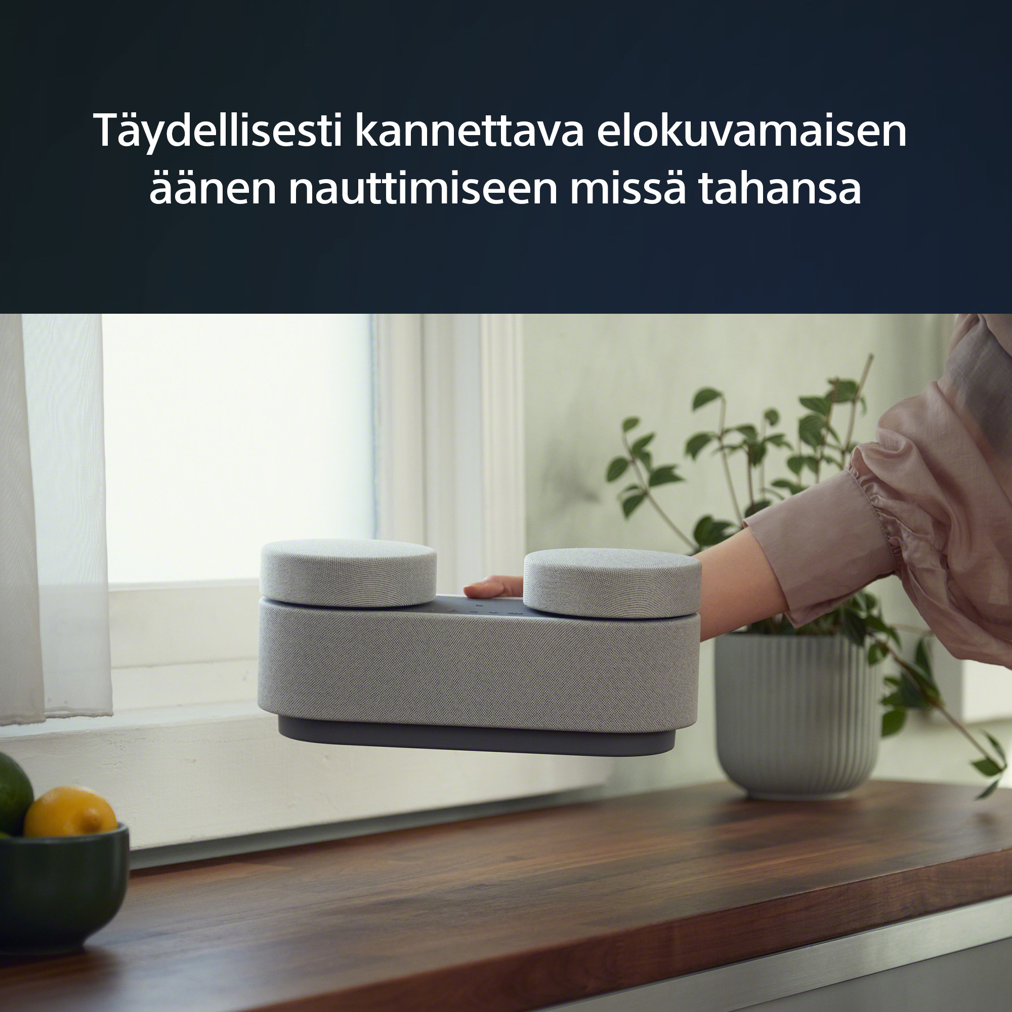 Sony HT-AX7 kannettava kotiteatterijärjestelmä