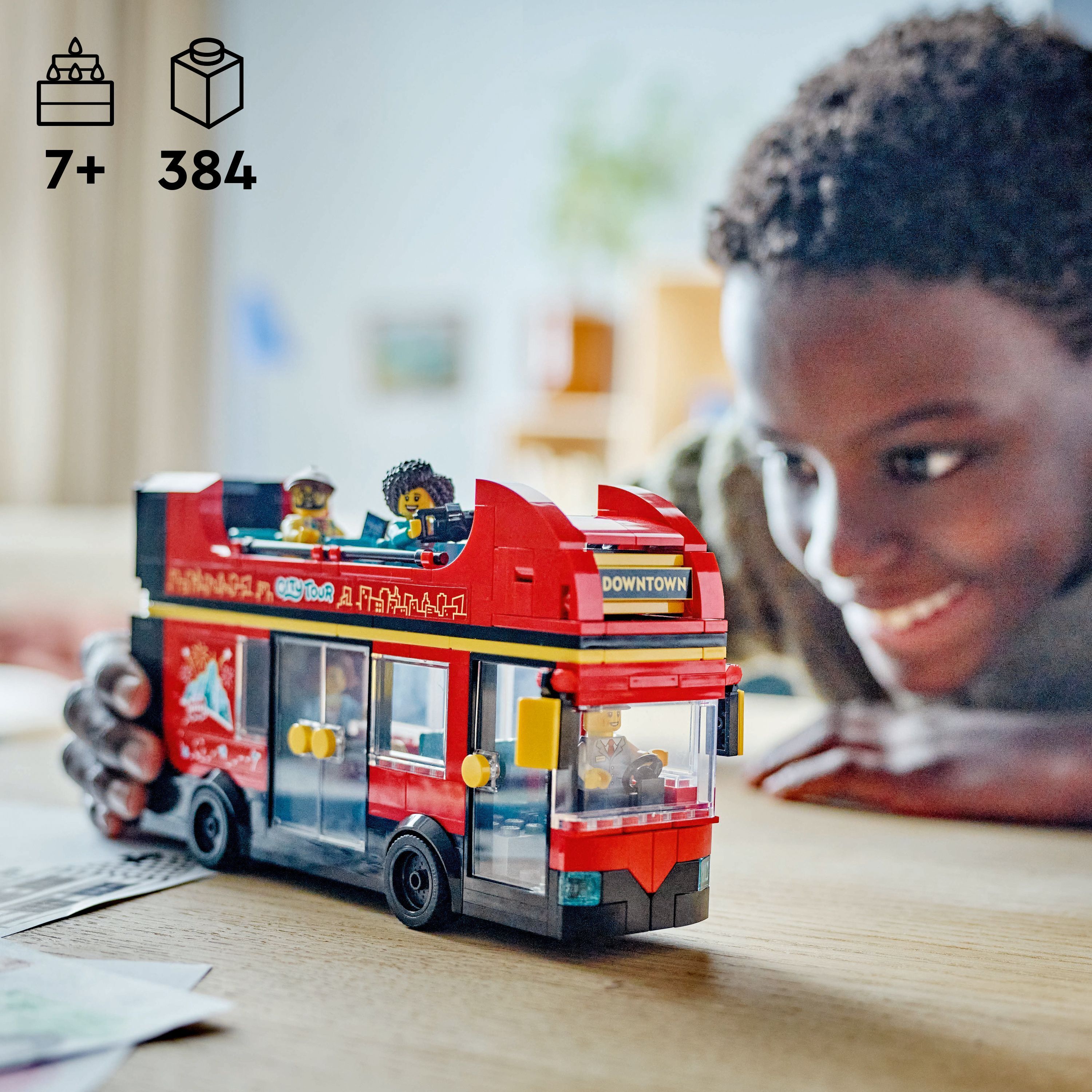LEGO City Great Vehicles 60406  - Kilpa-auto ja autonkuljetusauto