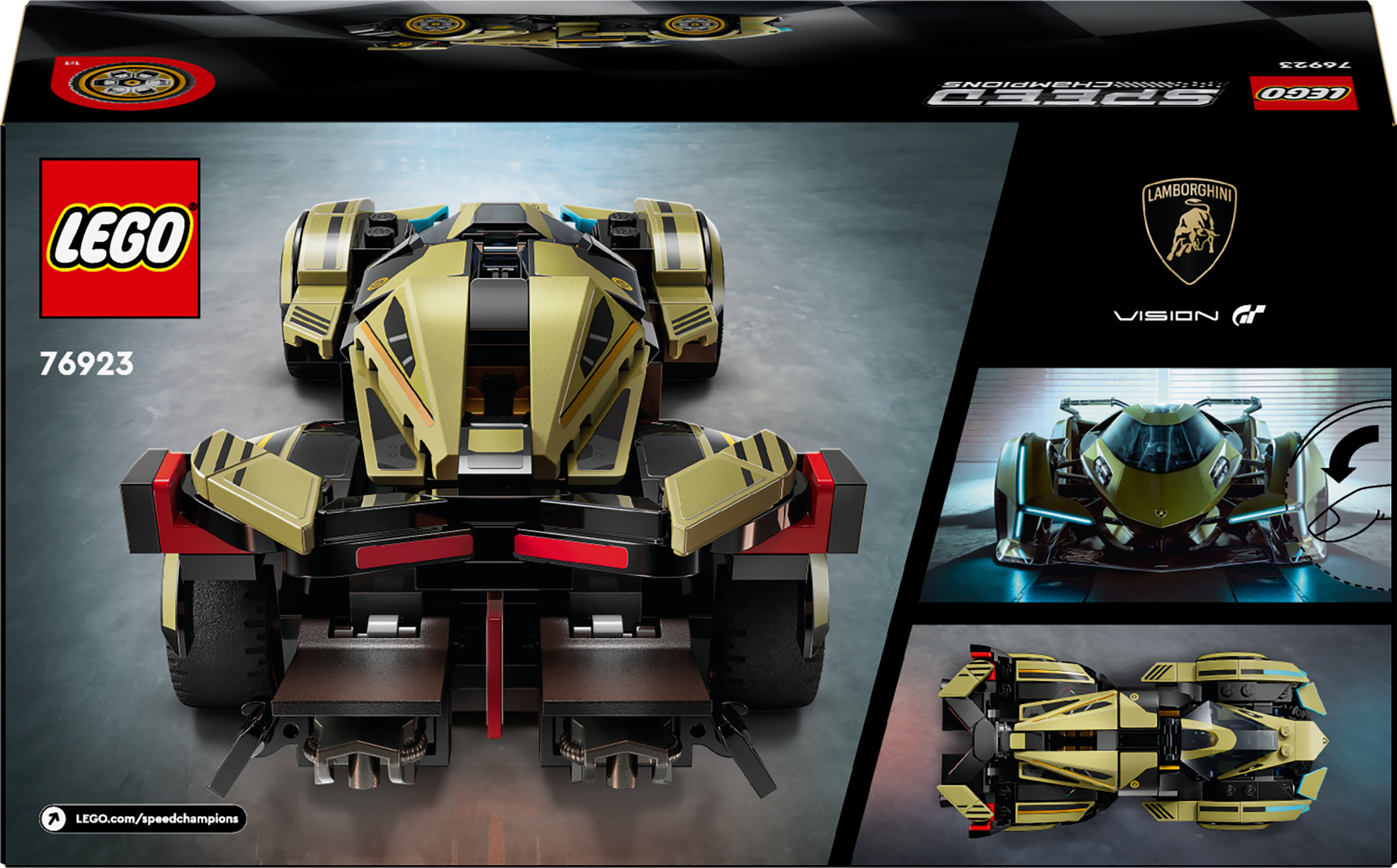 LEGO Speed Champions 76923 - Lamborghini Lambo V12 Vision GT ‑superauto