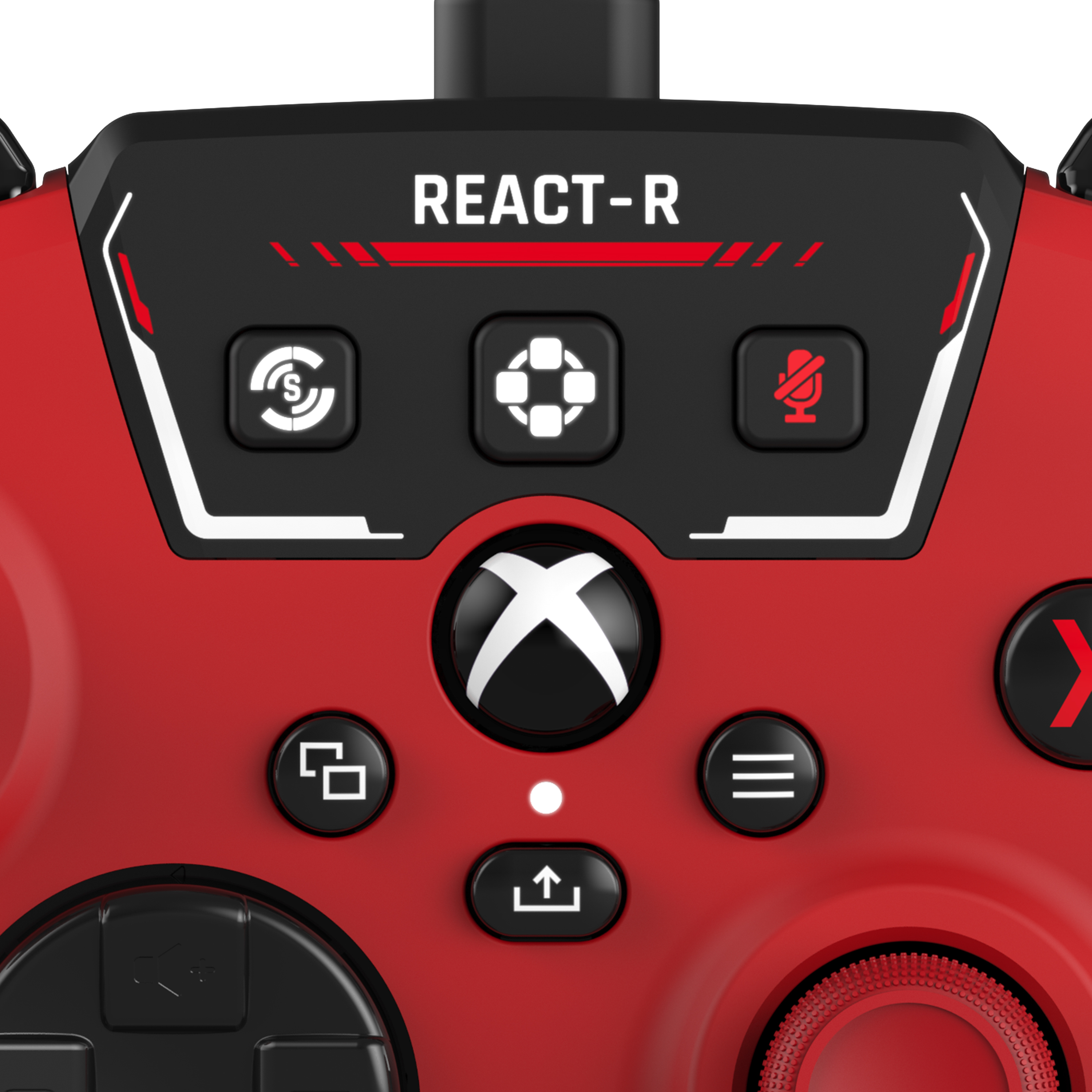 Turtle Beach React-R -langallinen peliohjain, punainen, Xbox / PC