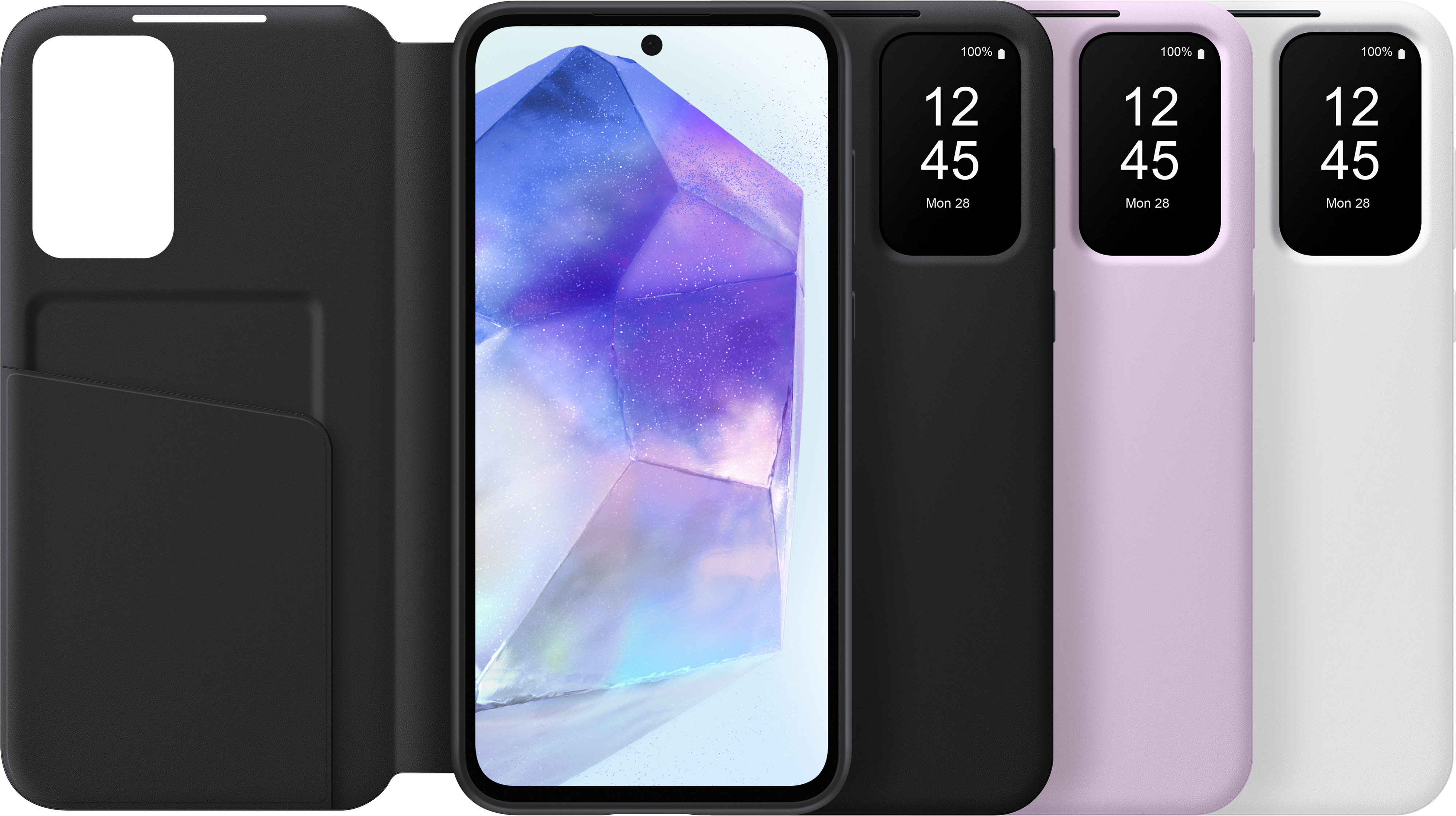 Samsung Galaxy A55 Clear Case -suojakuori, läpinäkyvä