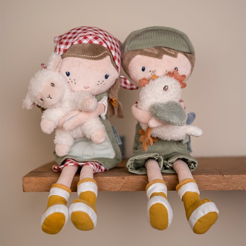 Little Dutch -pikkufarmari Jim ja kana