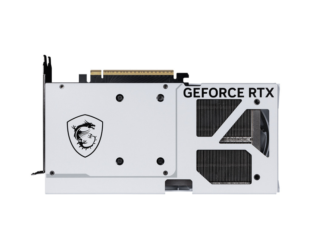 MSI GeForce RTX 5070 12G VENTUS 2X OC WHITE näytönohjain, valkoinen